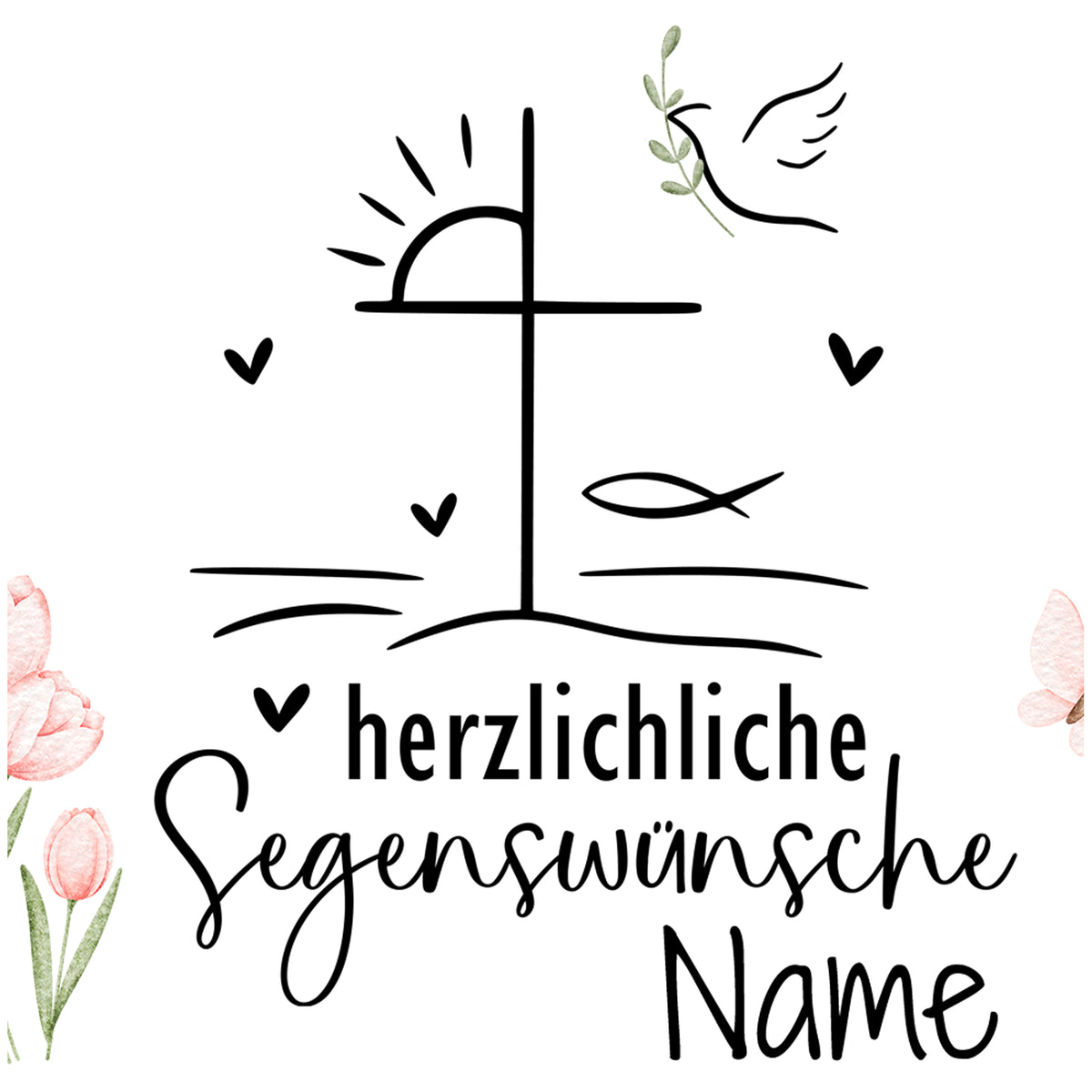 Spardose Taufe - Herzliche Segenswünsche für besondere Momente