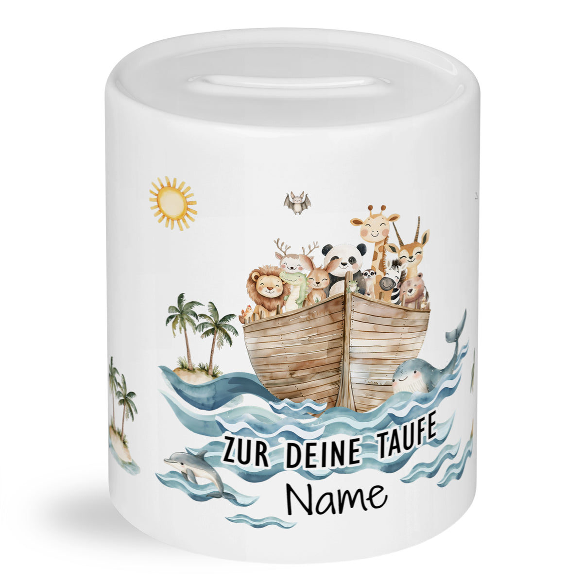 Spardose Taufe - Ein liebevoller Begleiter für deine Kleinen