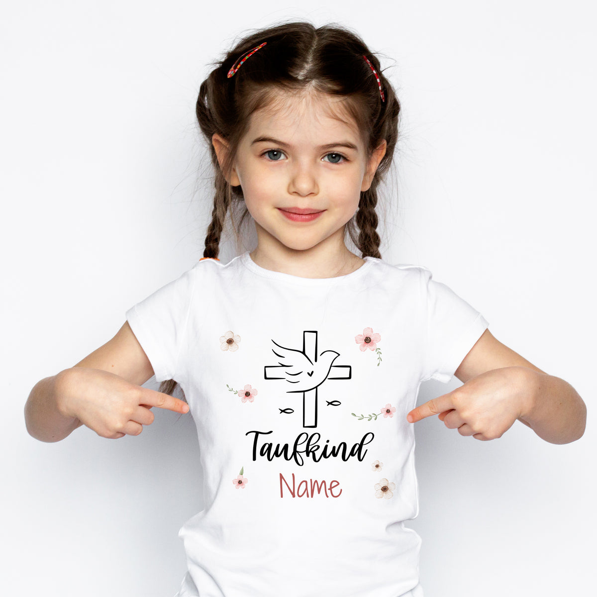 T-Shirt Taufkind mit Namen