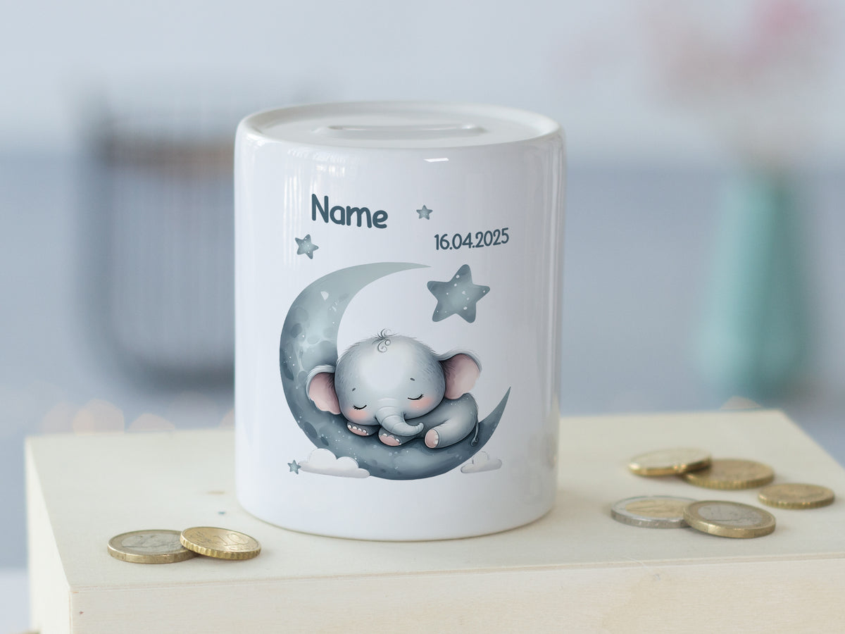 Spardose Elefant - Für kleine Sparfüchse