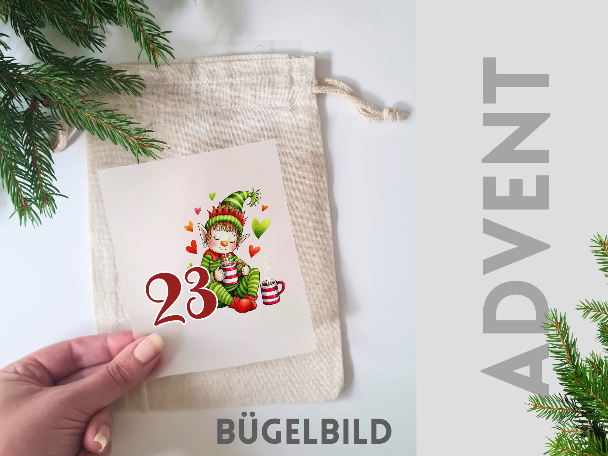 Adventskalender Fröhliche Weihnachtswichtel