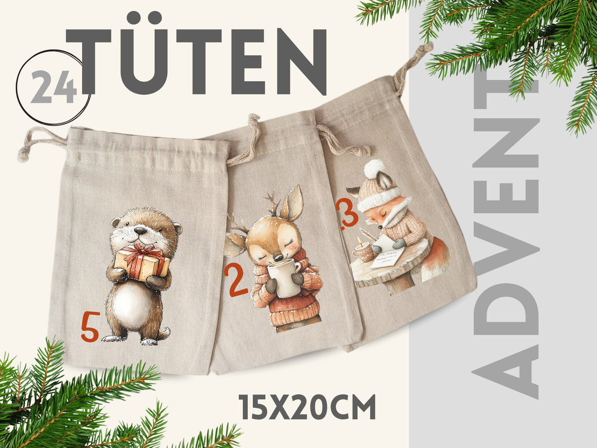 Adventskalender Süße Tiere