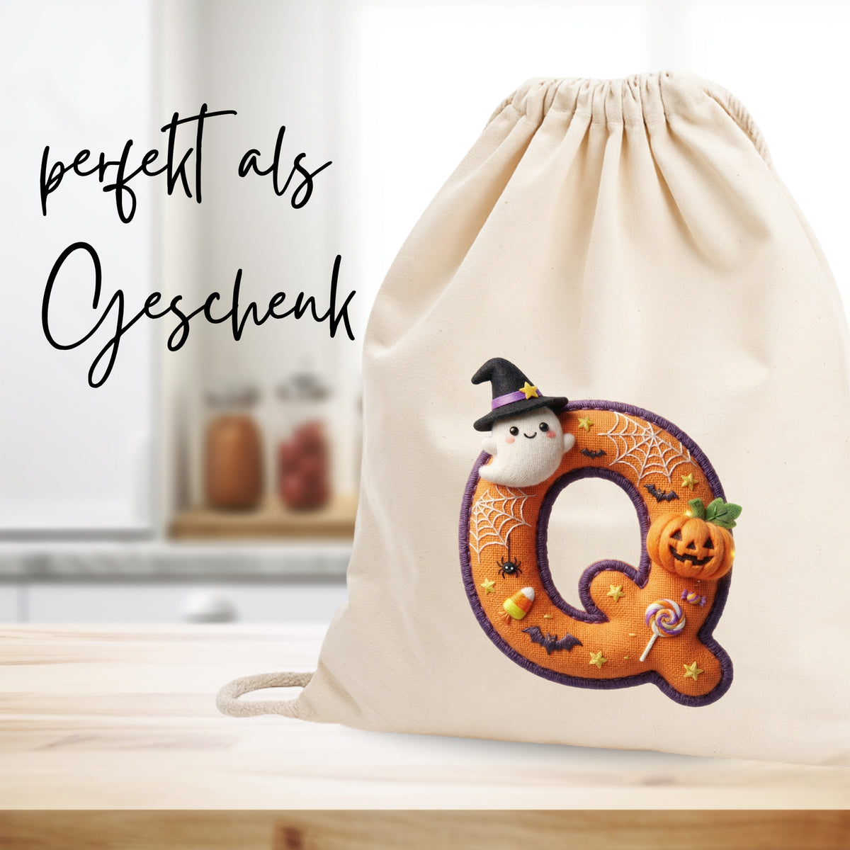 Turnbeutel Halloween Q - Für gruselige Abenteuer