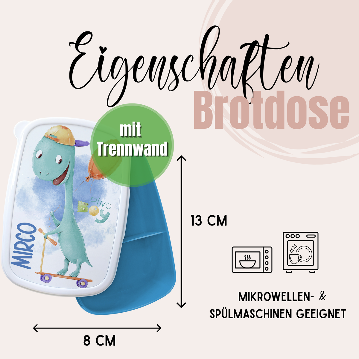 Das kleine 1x1 Brotdose Fuchs