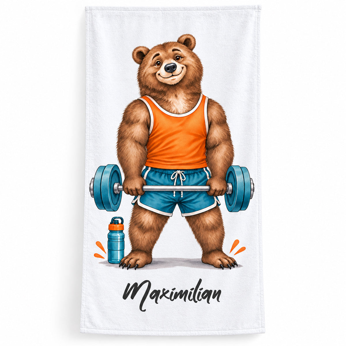 Personalisiertes Fitness-Handtuch, Motiv 2, Ansicht 1