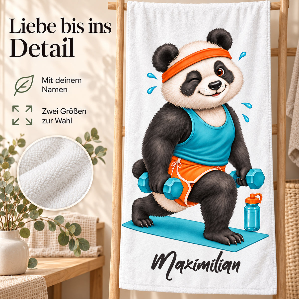 Personalisiertes Fitness-Handtuch, Motiv 3, Ansicht 4