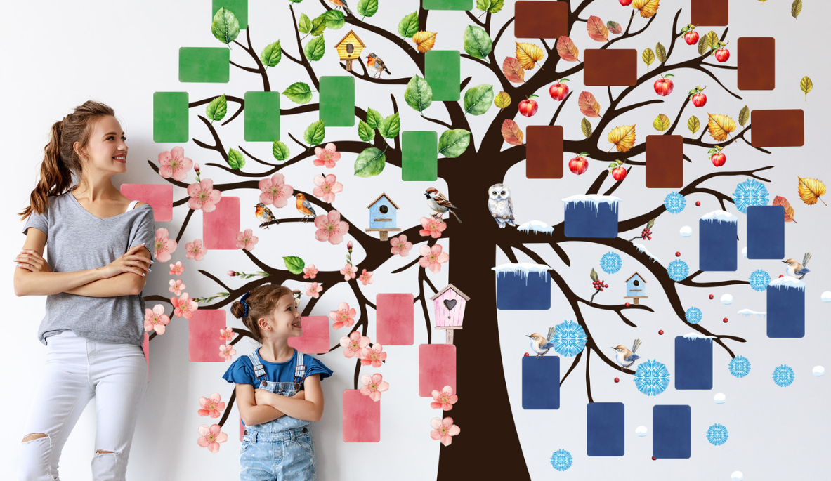 Pflege & Update: So bleibt der Vier-Jahreszeiten-Geburtstagskalender im Kindergarten jedes Jahr aktuell