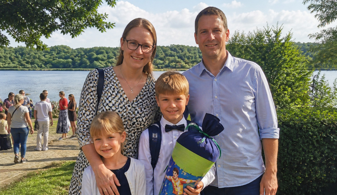 Die schönsten Orte für die Einschulungsfeier im Elbe-Weser-Dreieck am Vörder See – mit Ideen für Deko & Geschenke