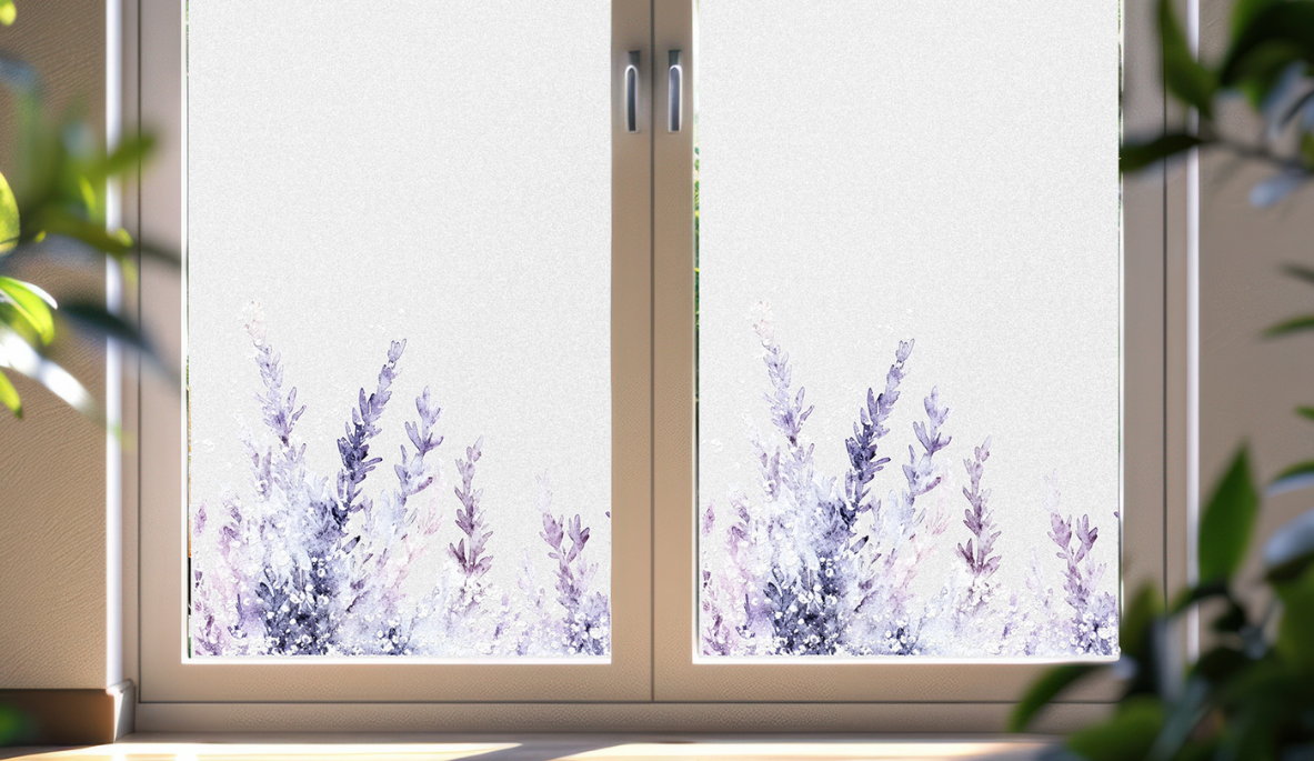 Fensterfolie mit Blumenmuster: Welche Motive passen zu Küche, Bad und Wohnzimmer?