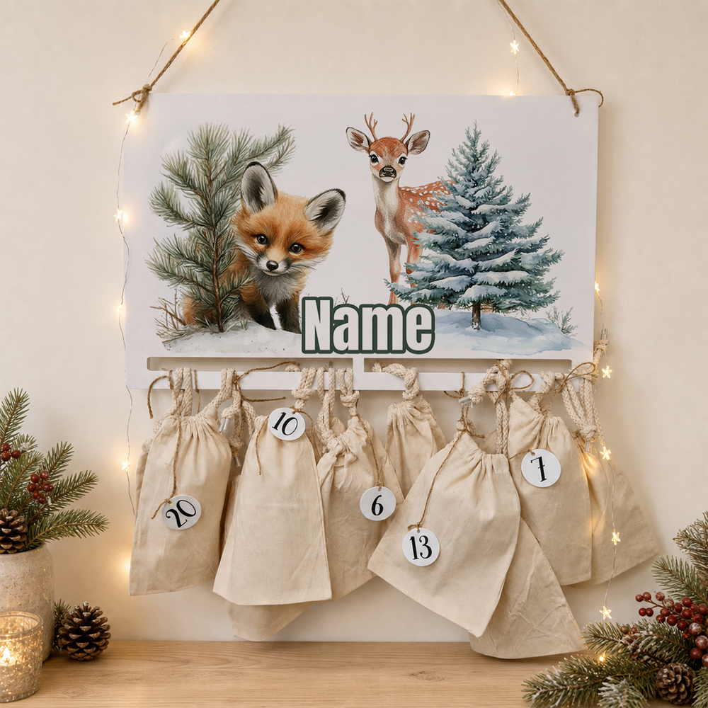 Ideen zum Befüllen eines Adventskalenders