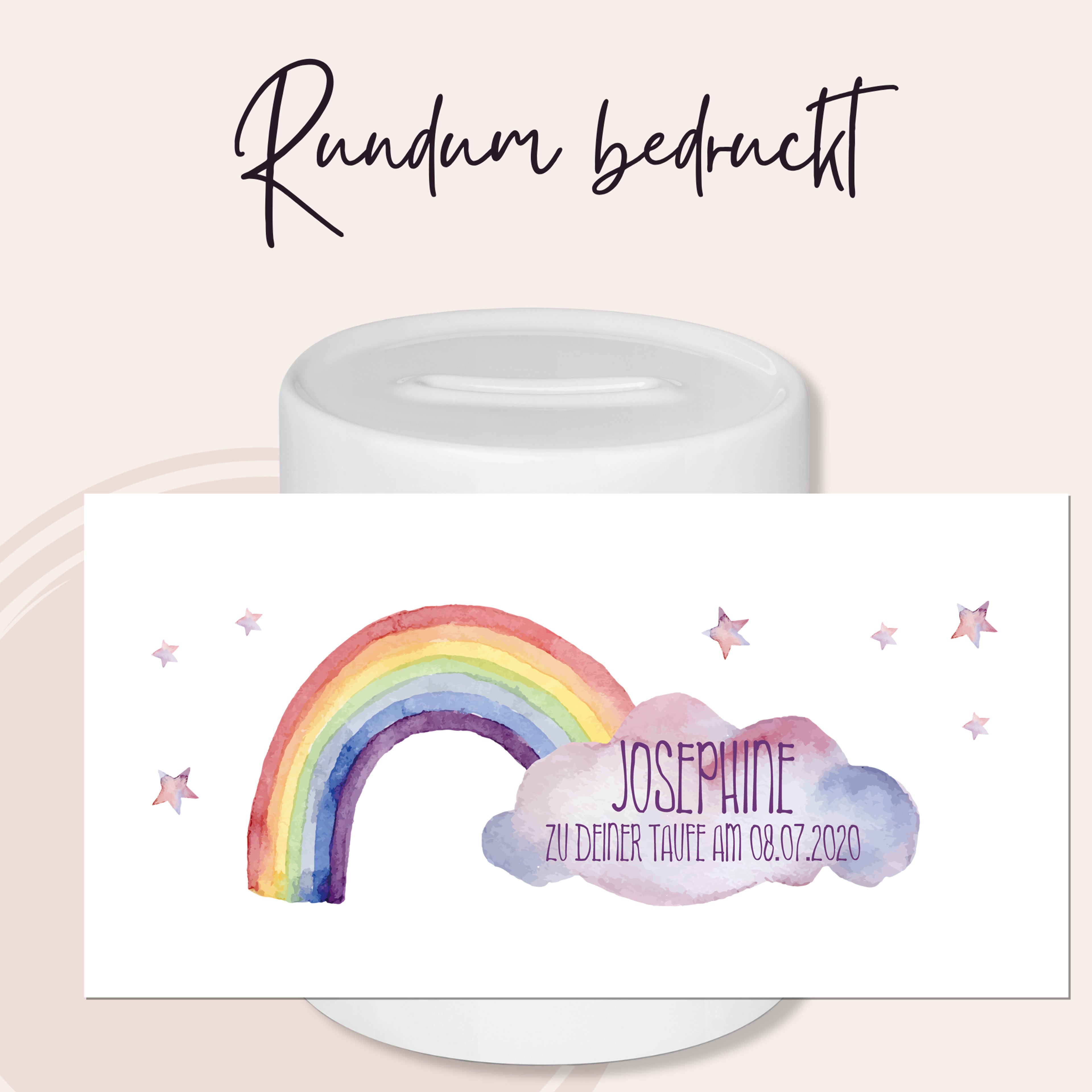 Spardose Regenbogen