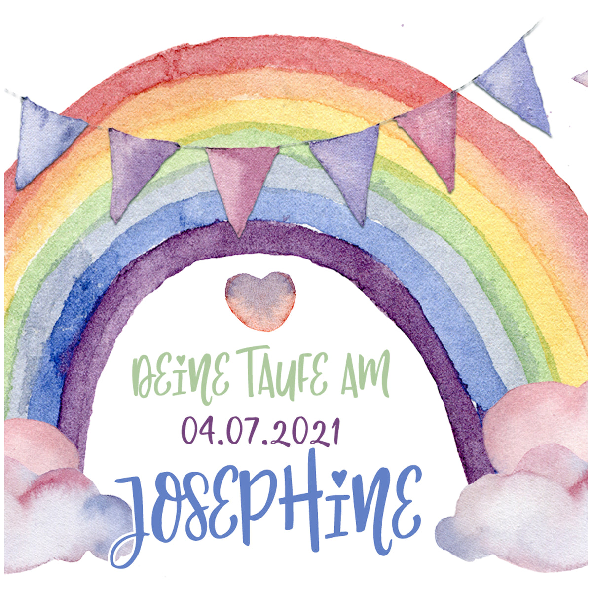 Spardose Regenbogen