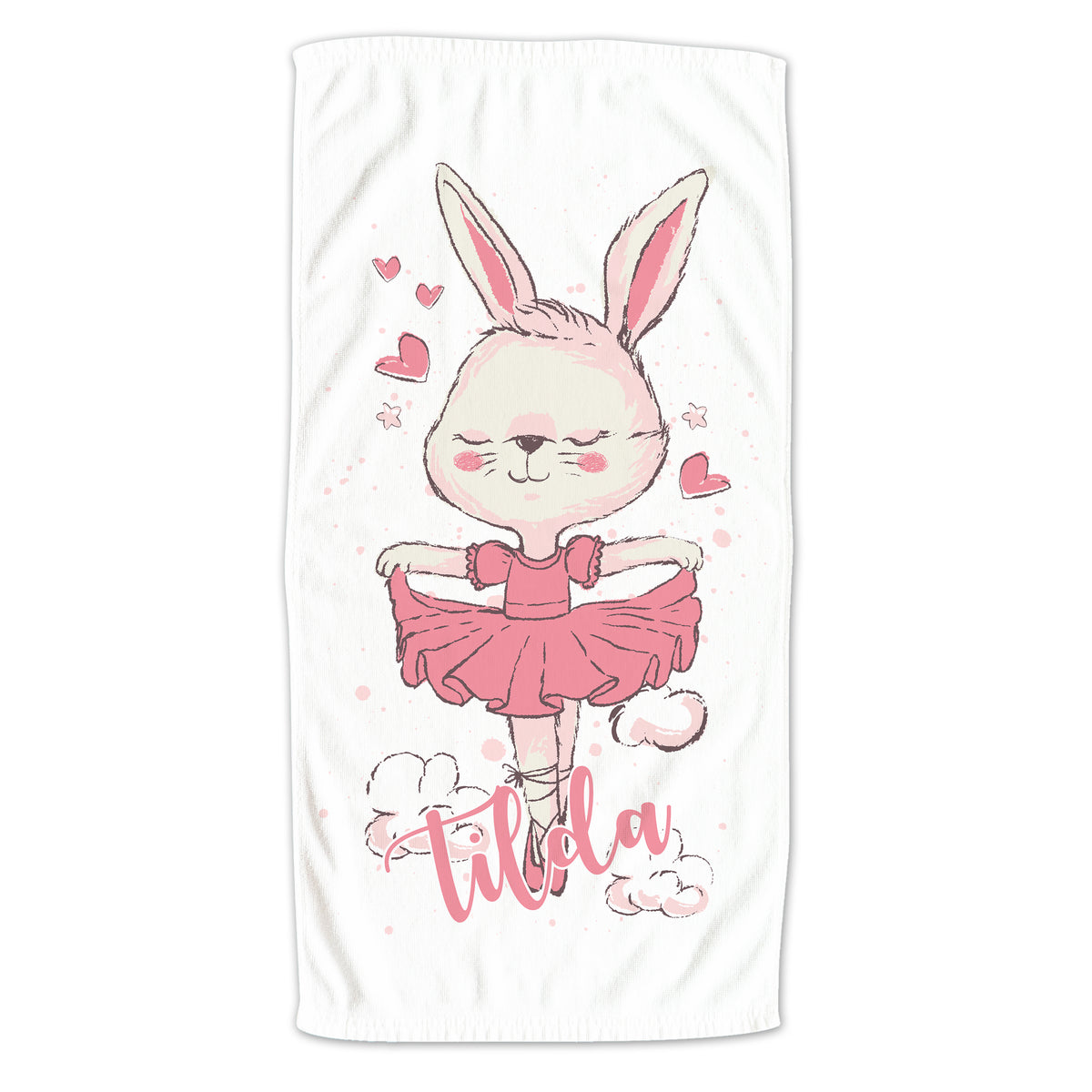 Handtuch Tanzende Ballerina