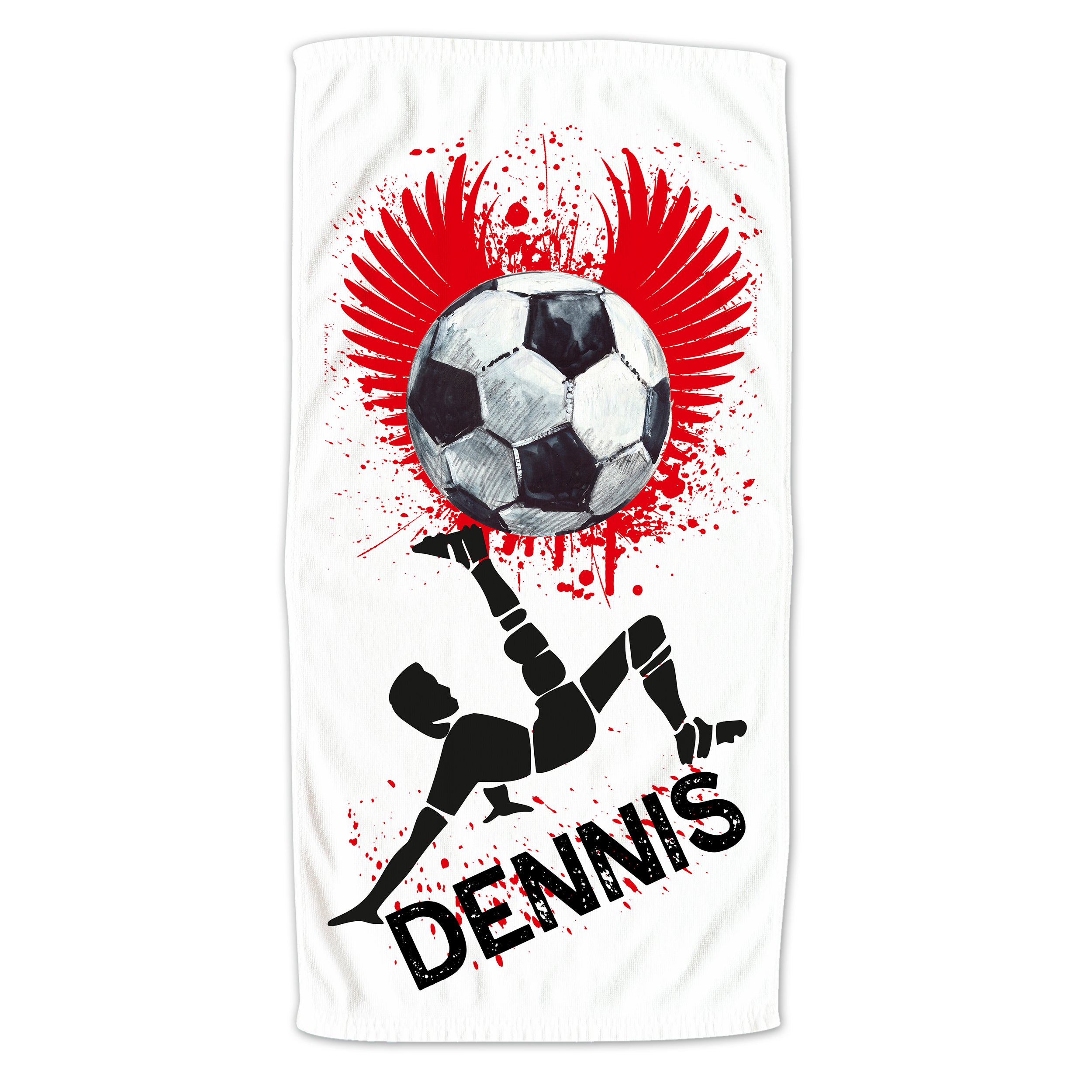 Handtuch Fußballmotiv - Für kleine Torhüter