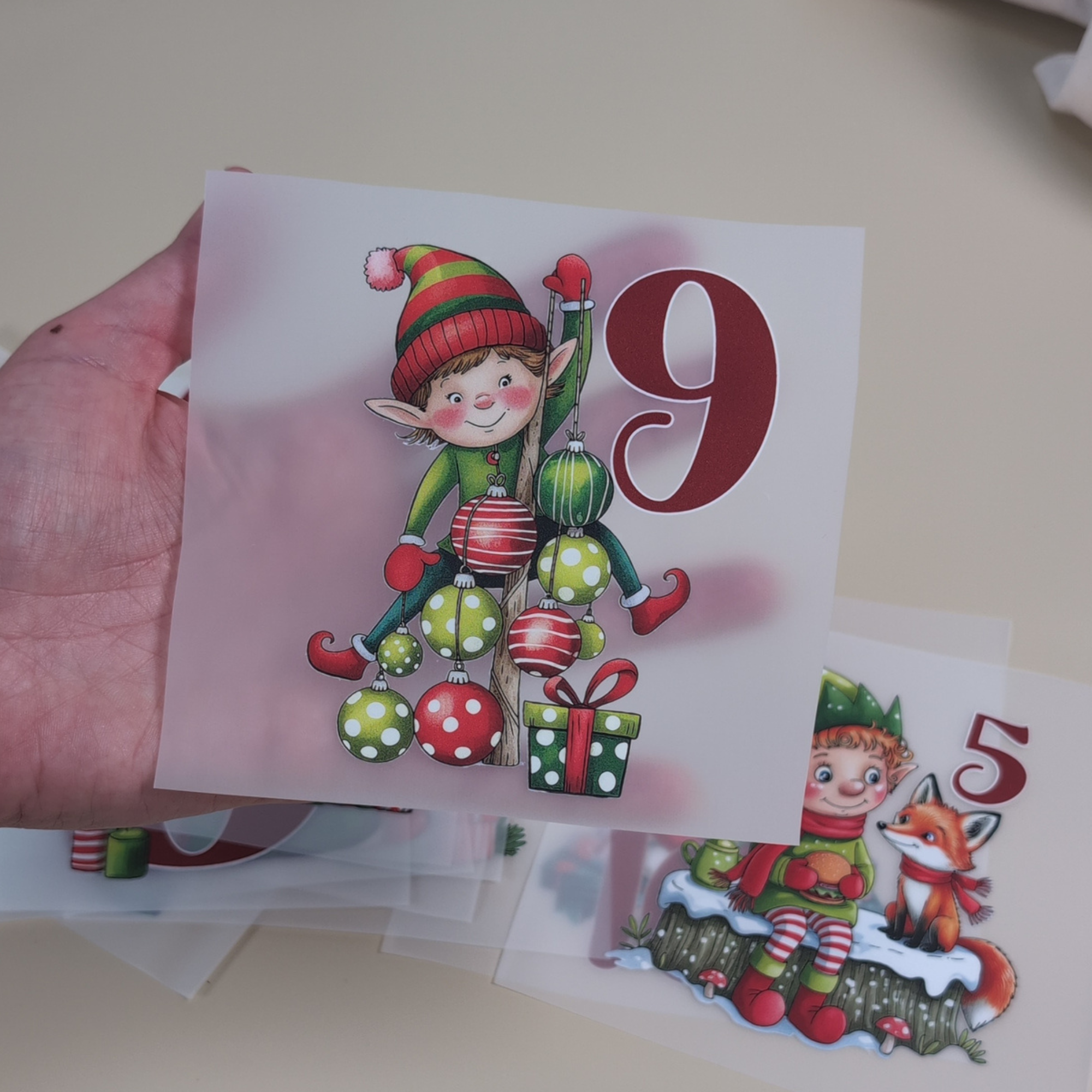 Adventskalender Fröhliche Weihnachtswichtel