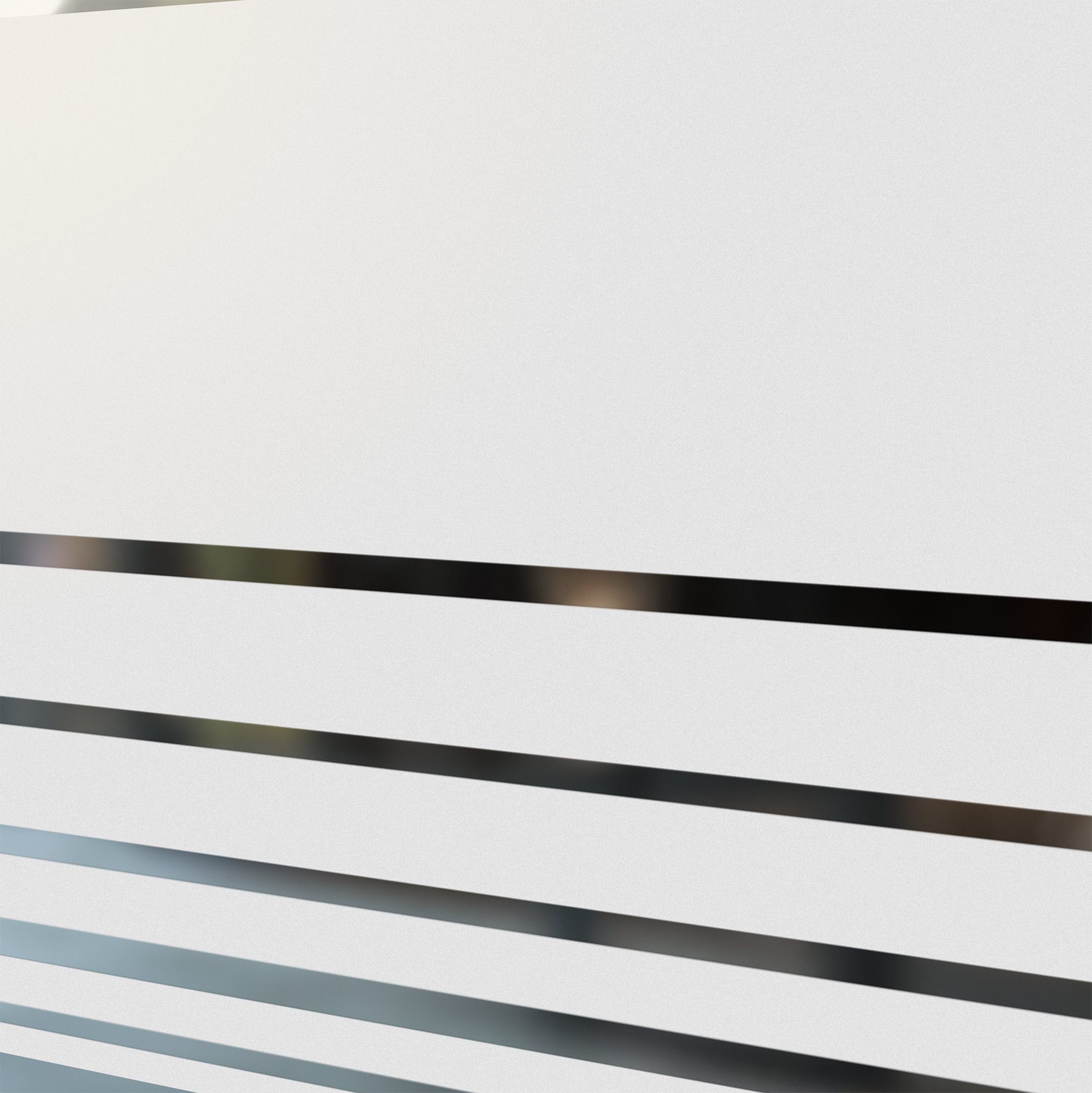 Fensterfolie Streifen für Glasflächen