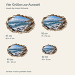 Wandtattoo Felsküste mit Wanddurchbruch-Effekt – Ansicht 5