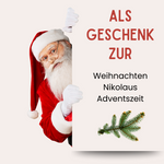 Weihnachtsmann mit rotem Kostüm, Geschenkidee für die Adventszeit.