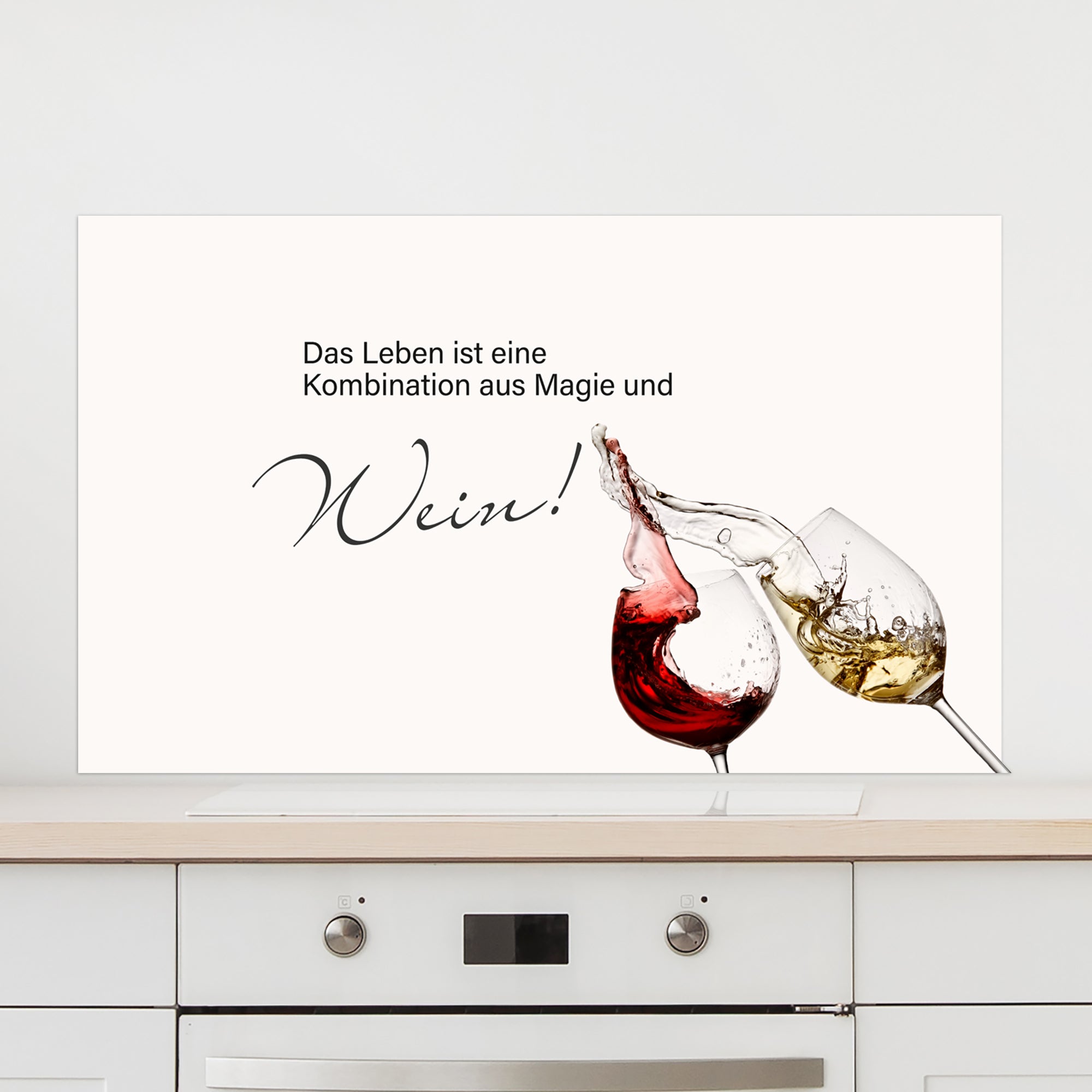 Spritzschutz Weinliebe