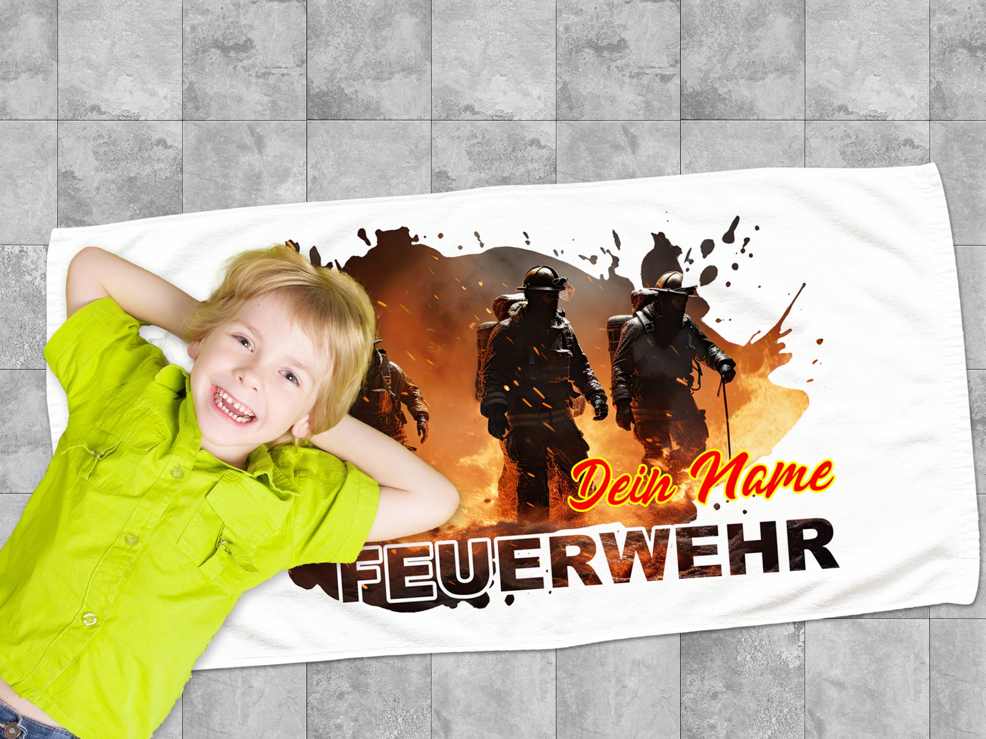 Handtuch Feuerwehr