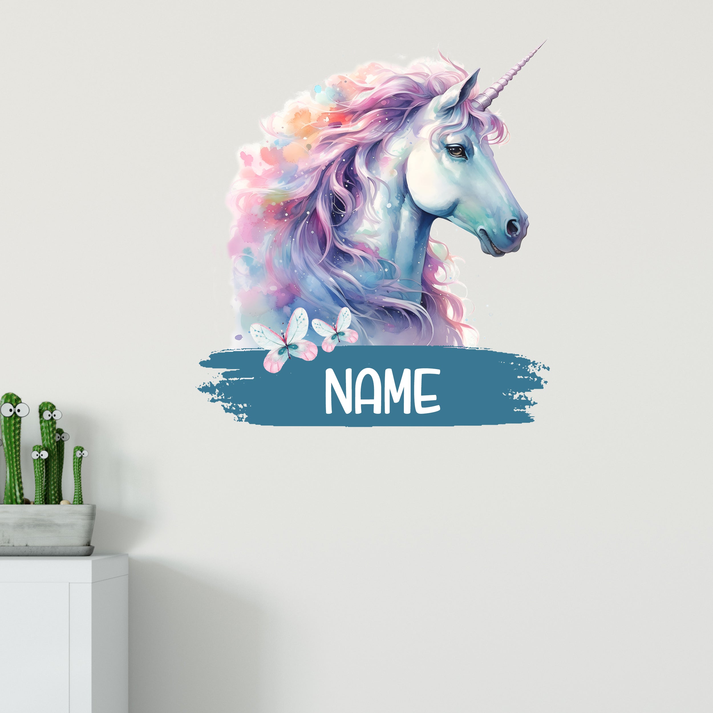Wandtattoo Einhorn