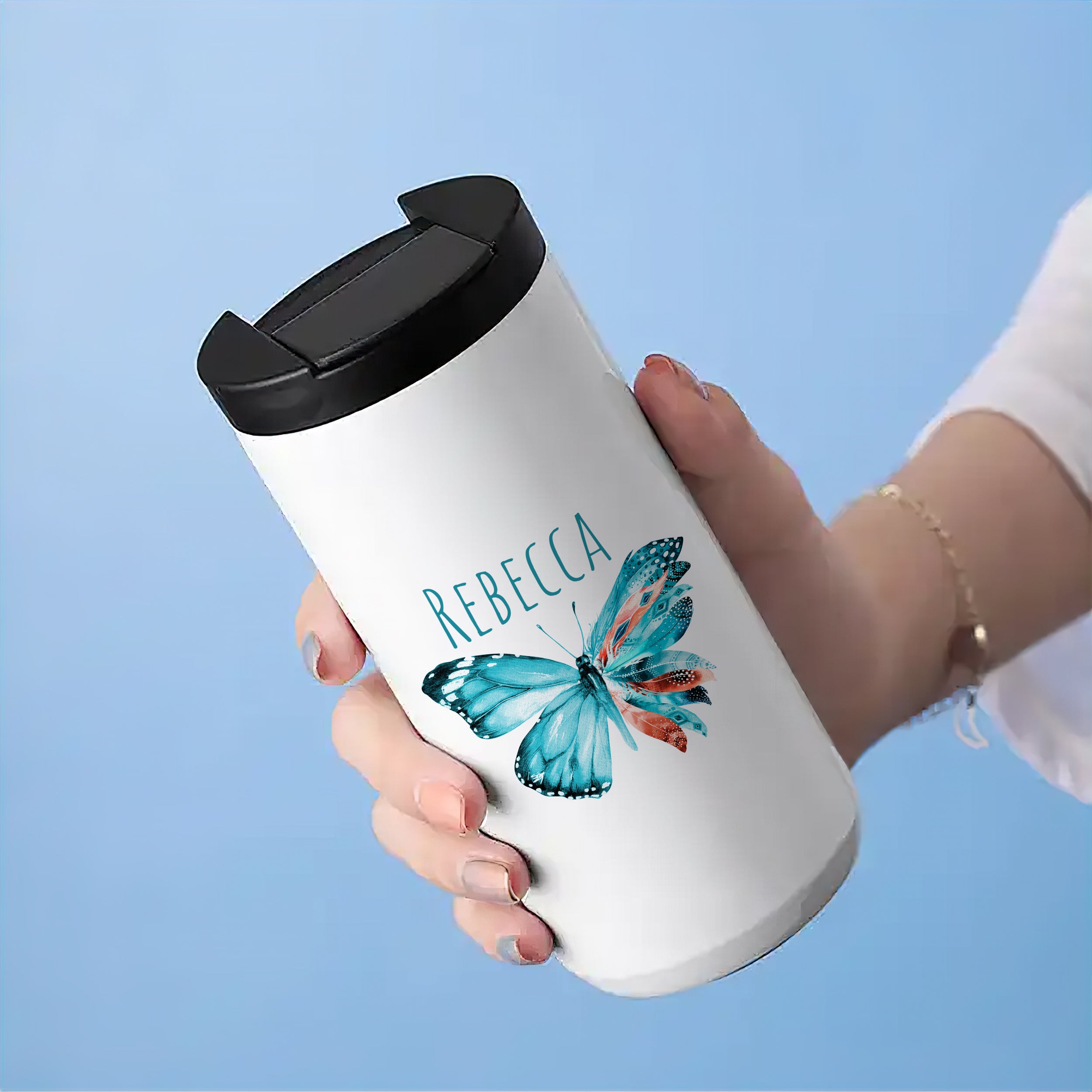 Kaffeebecher Schmetterling