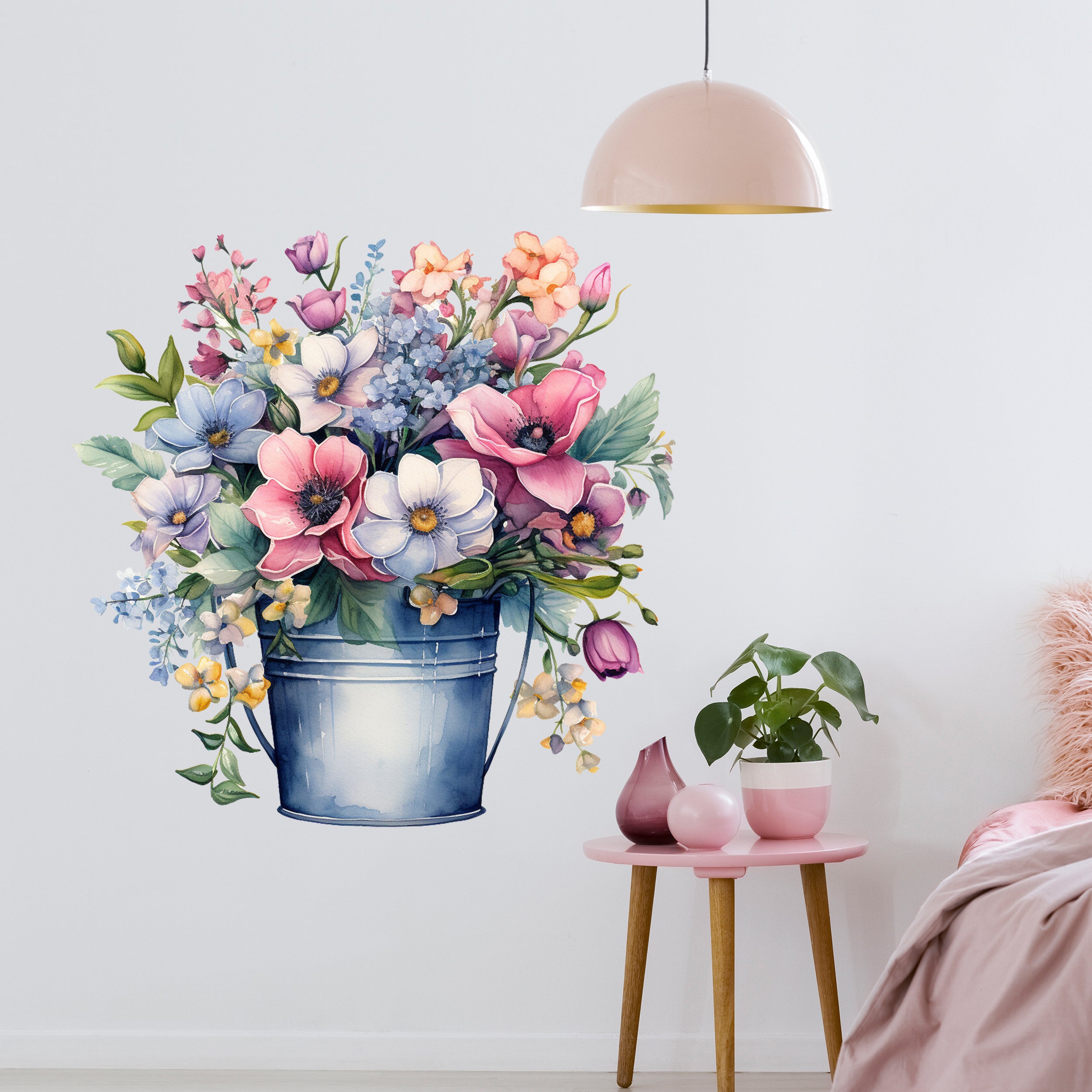 Wandtattoo Blumenstrauß