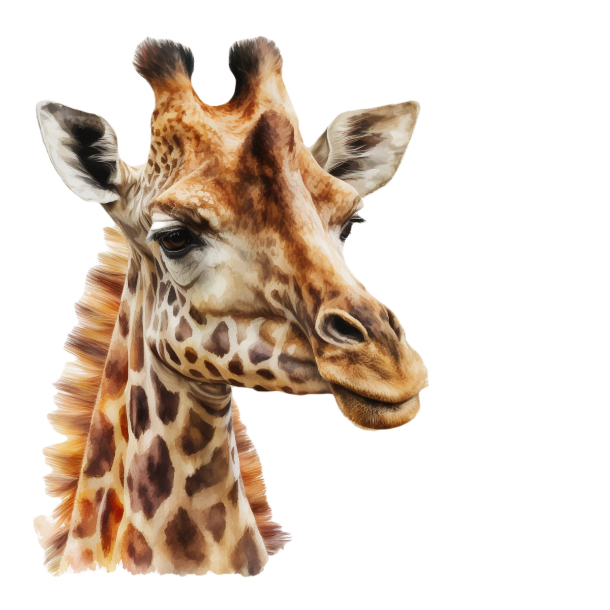 Wandtattoo Giraffe