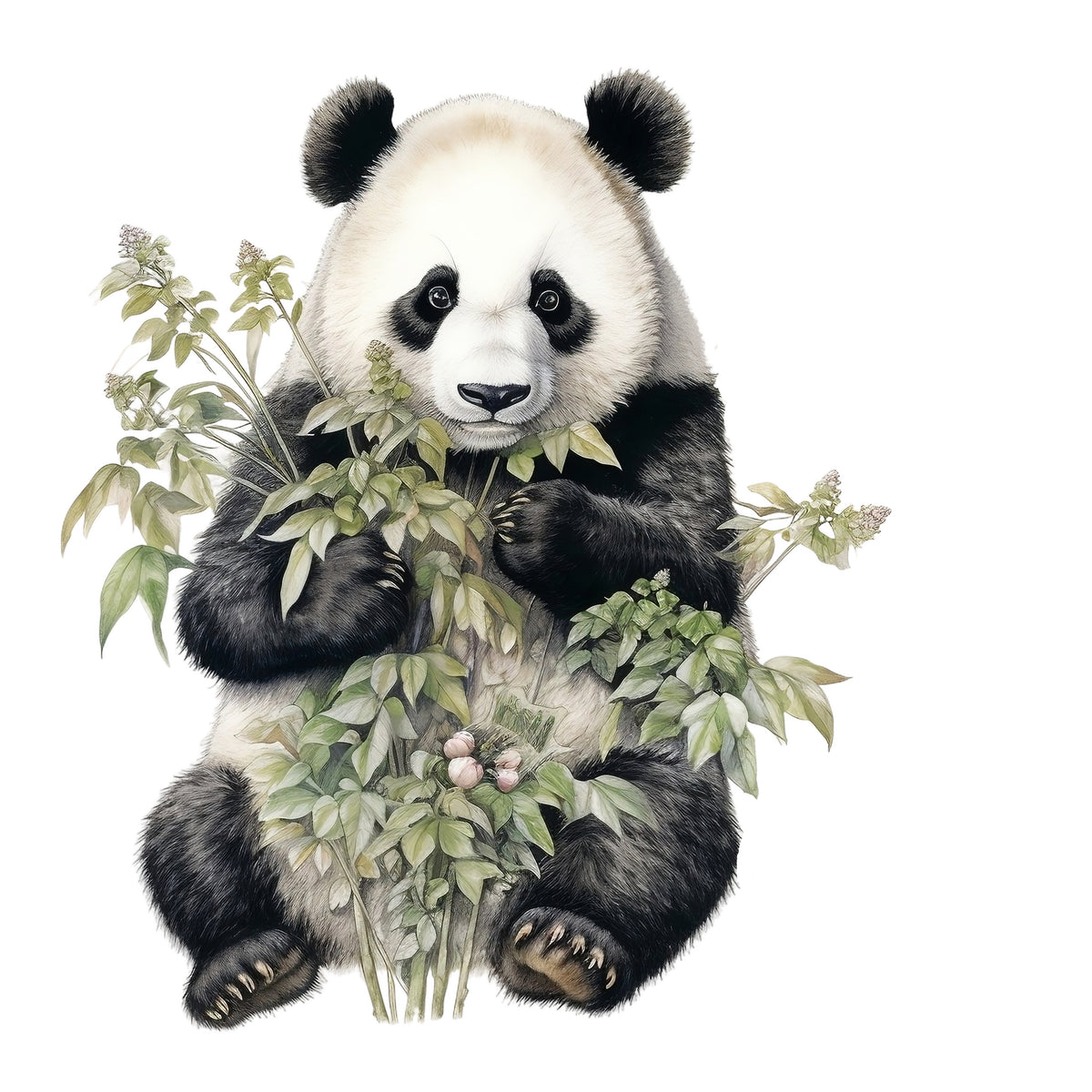 Wandtattoo Panda
