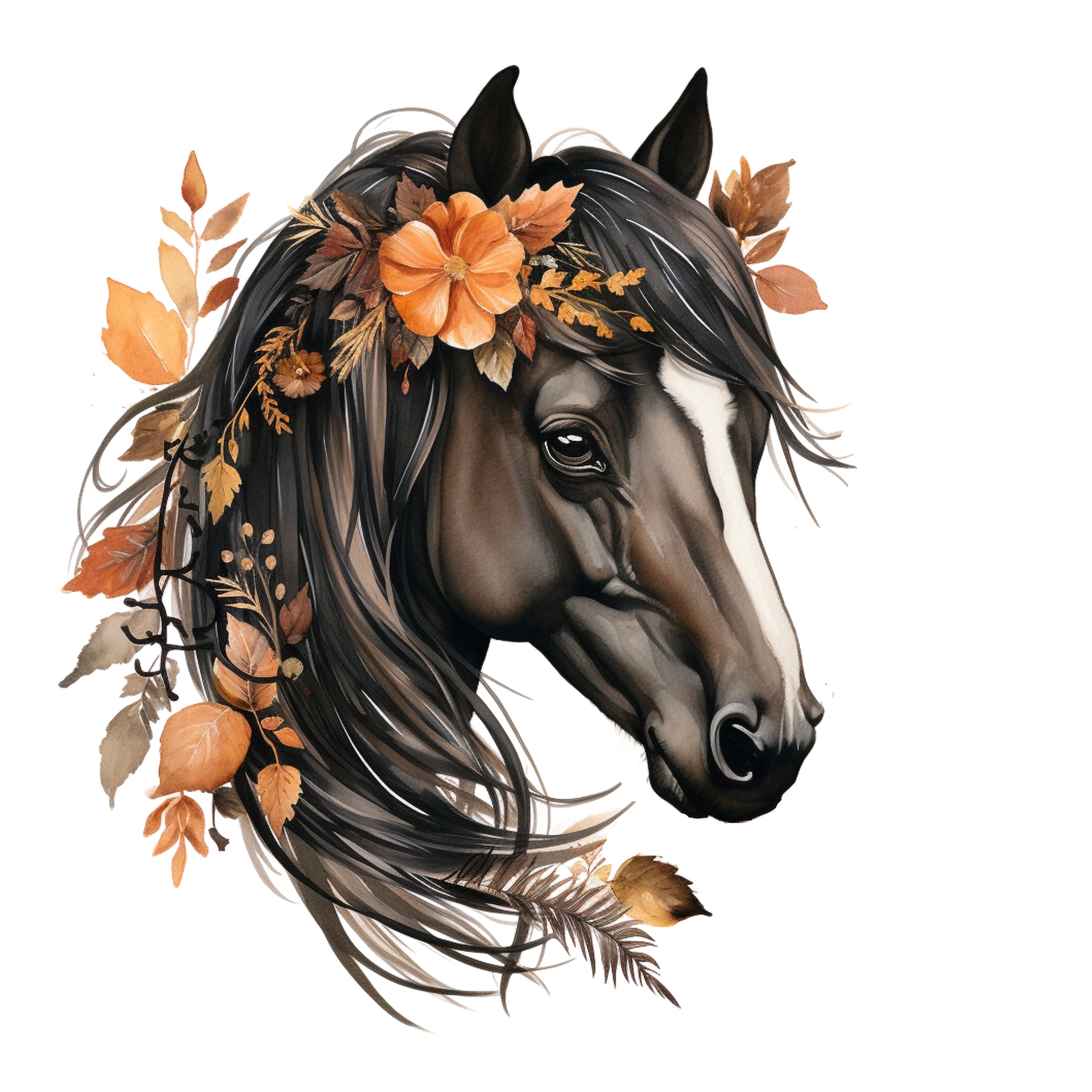 Wandtattoo Pferd