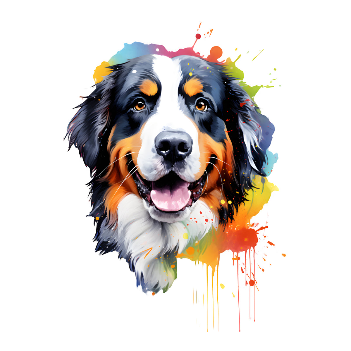 Wandtattoo Berner Sennenhund