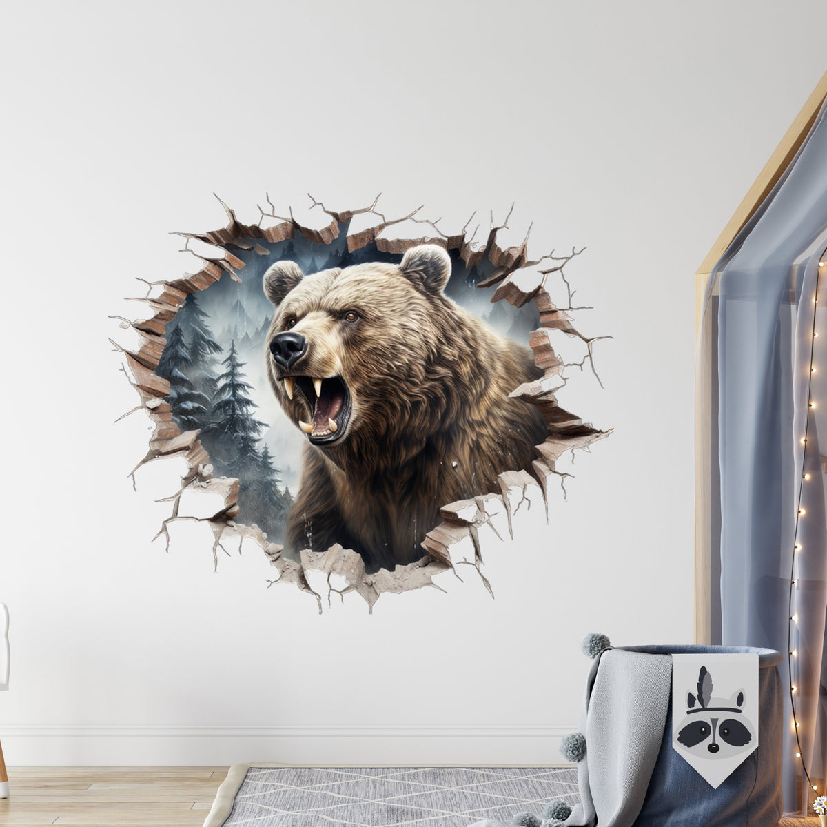 Wandtattoo Bär