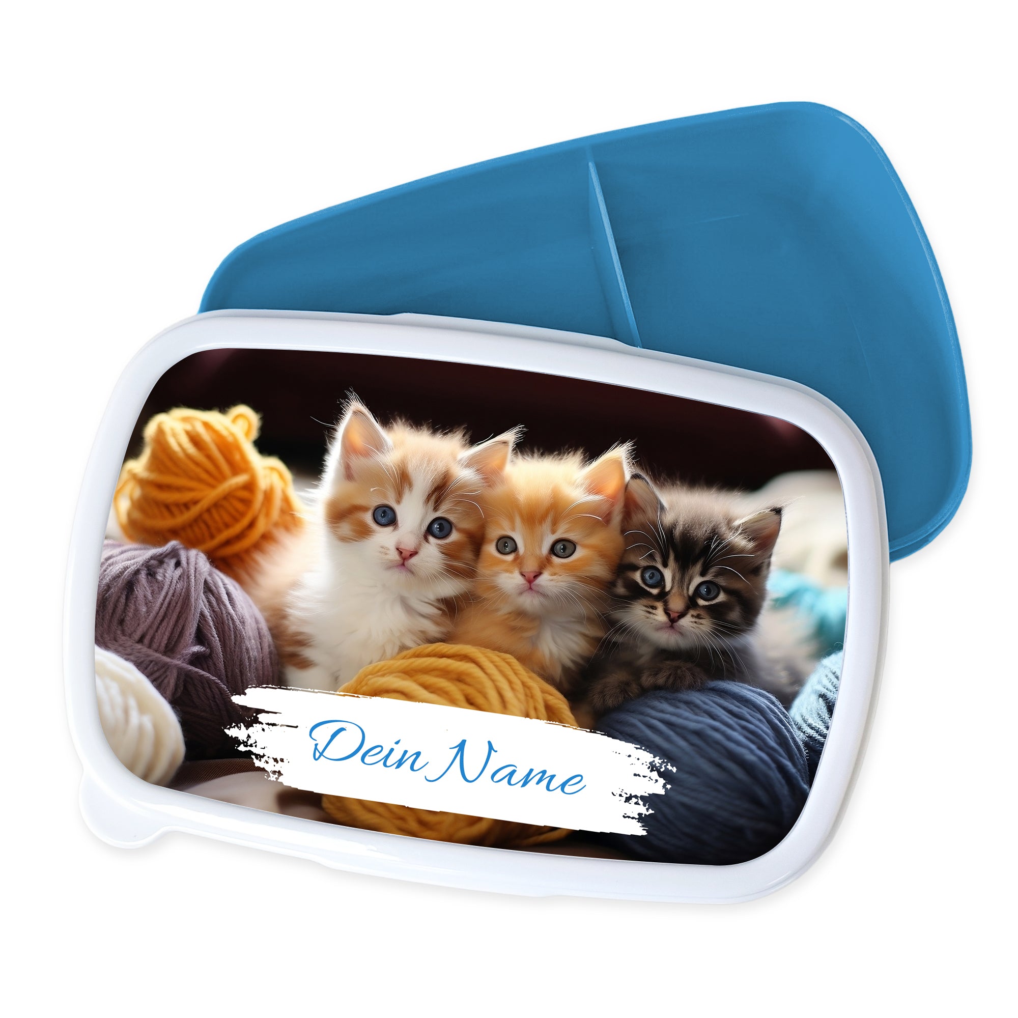 Brotdose mit Katzen