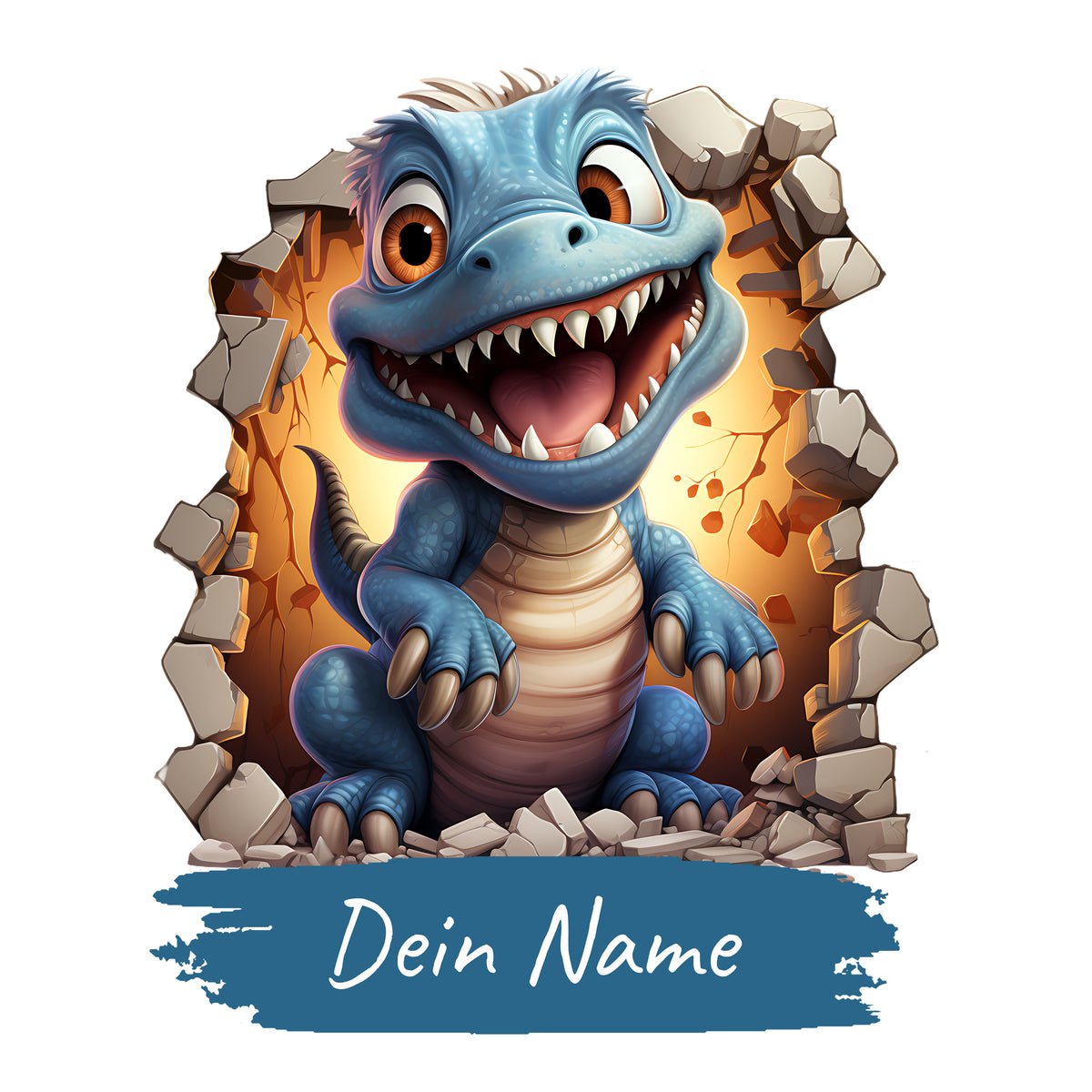 Wandtattoo Dino