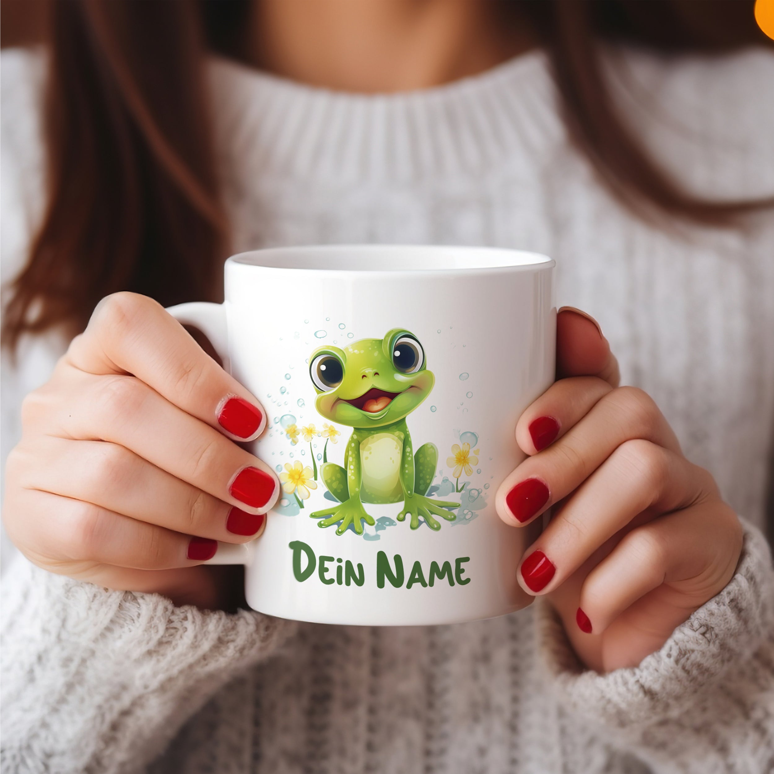 Tasse Frosch