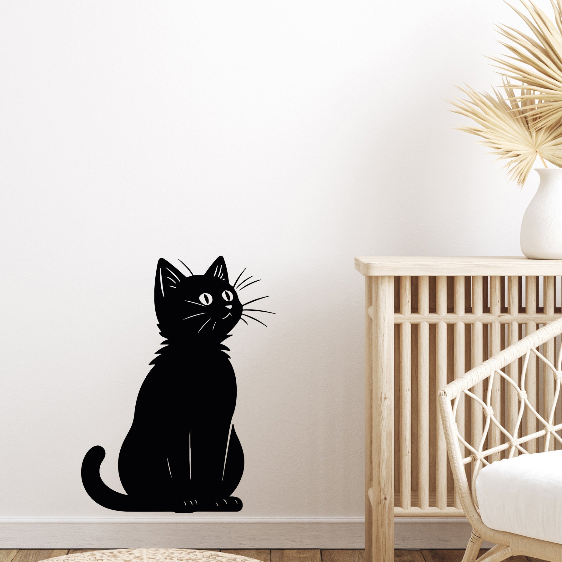 Wandtattoo Katze