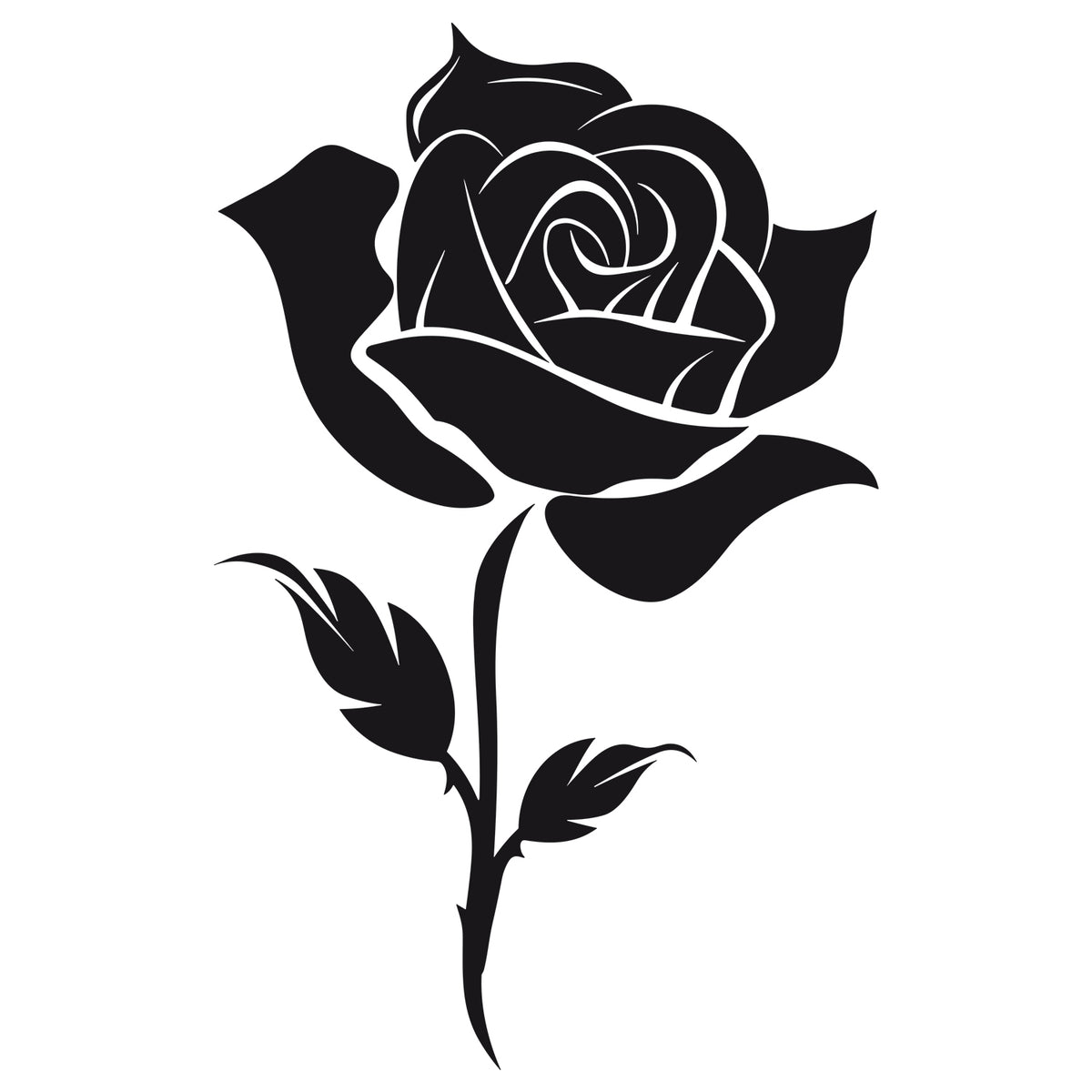Wandtattoo Rose