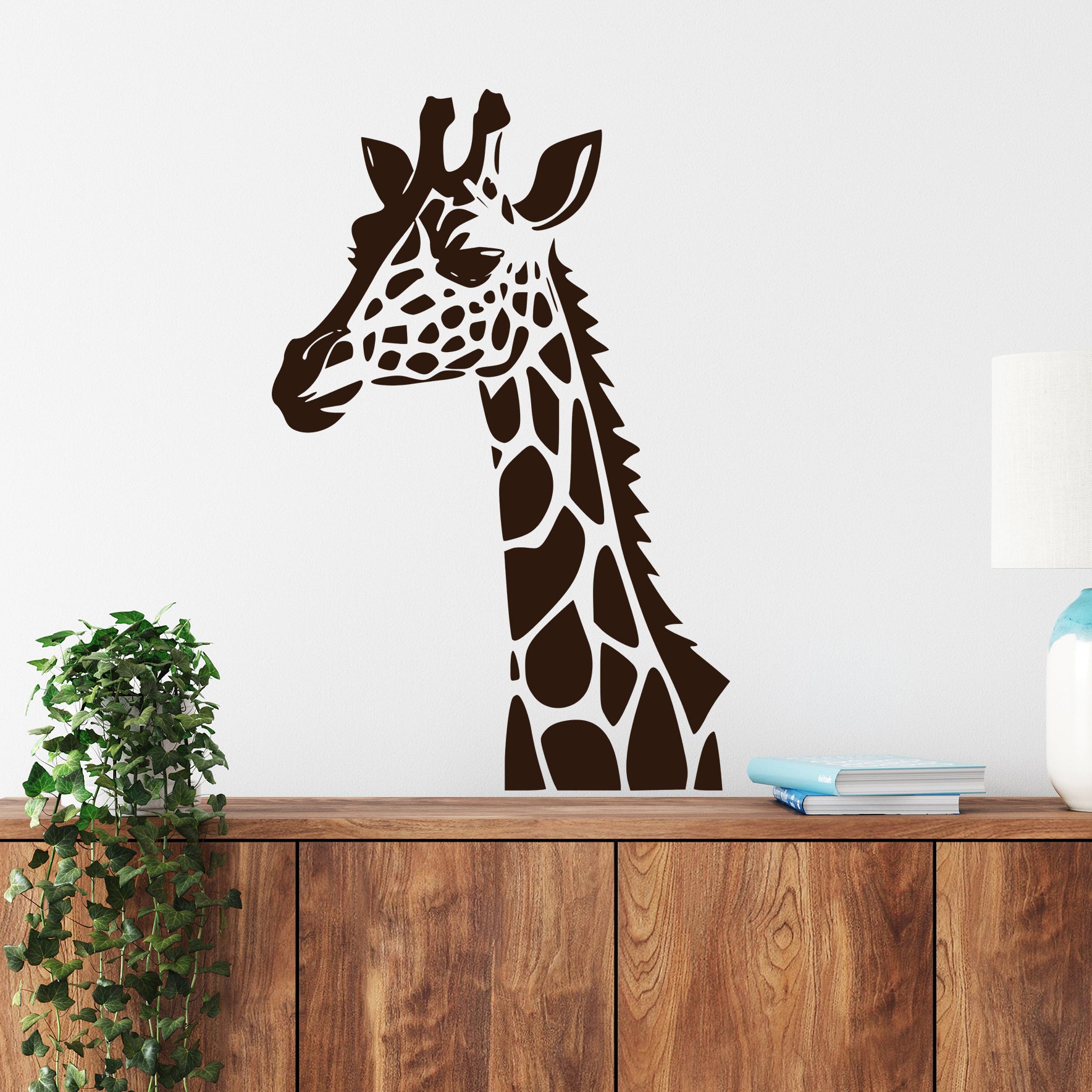 Wandtattoo Giraffe