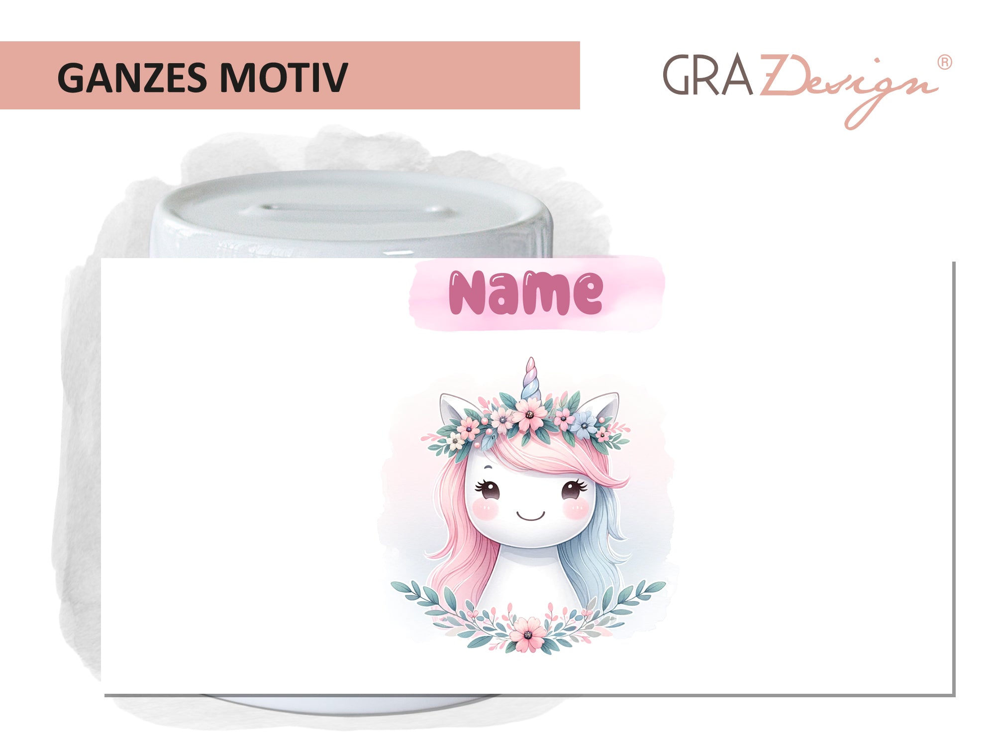 Spardose Einhorn