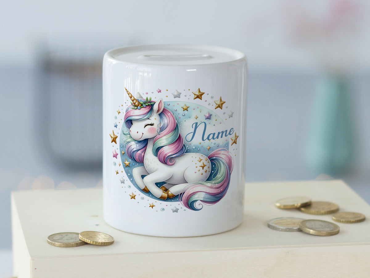 Spardose Einhorn