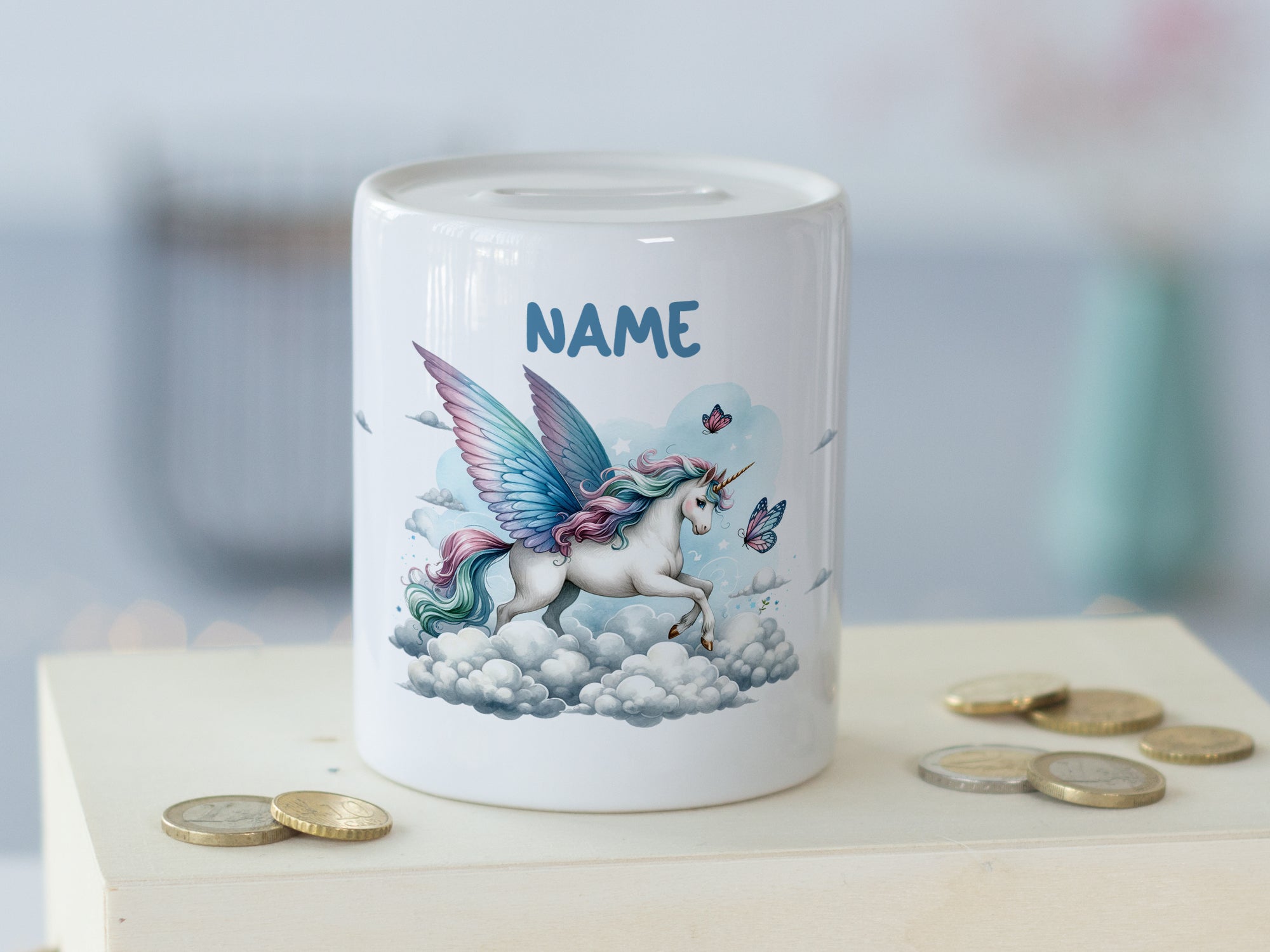 Spardose Einhorn