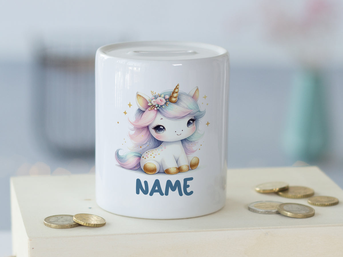 Spardose Einhorn