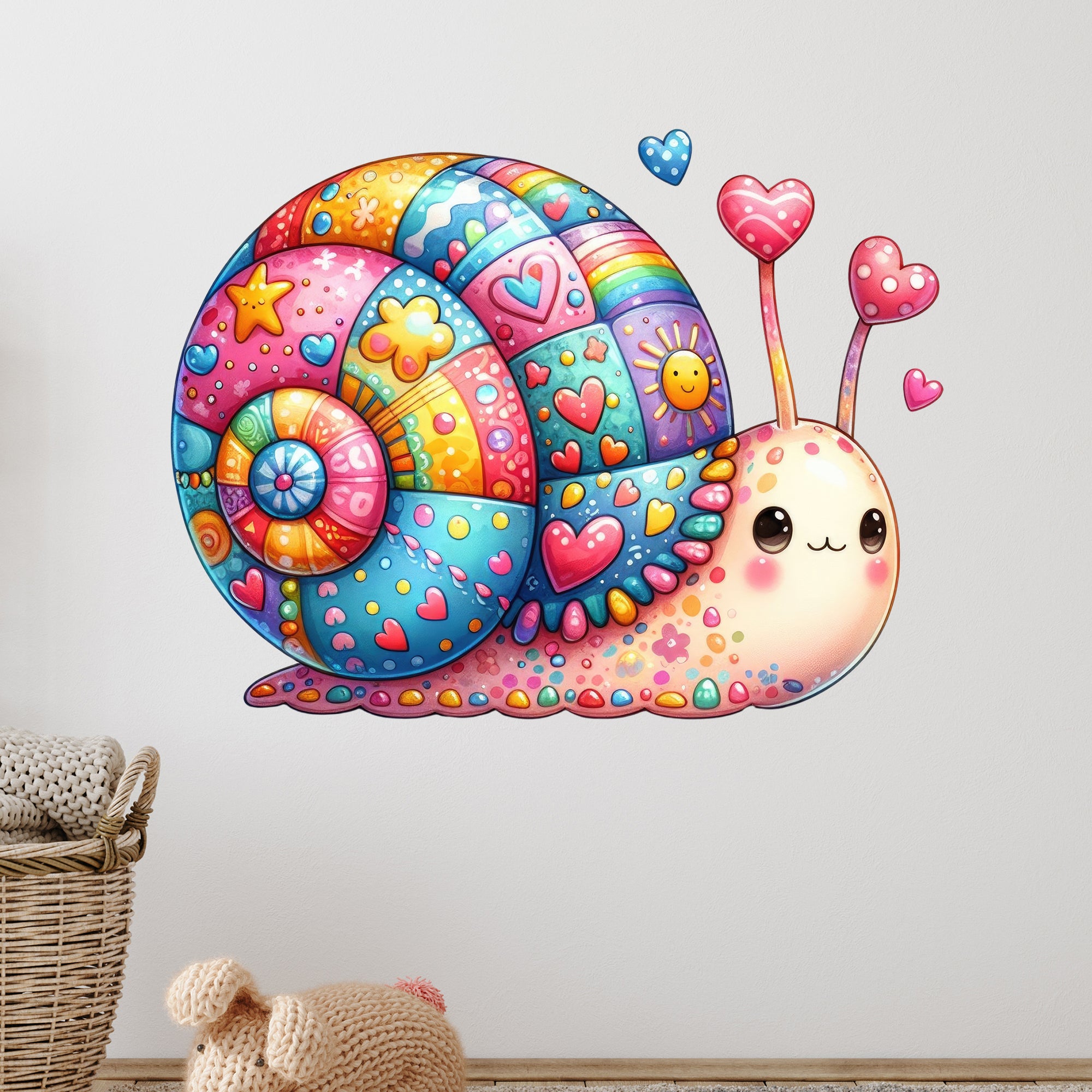 Wandtattoo Schnecke
