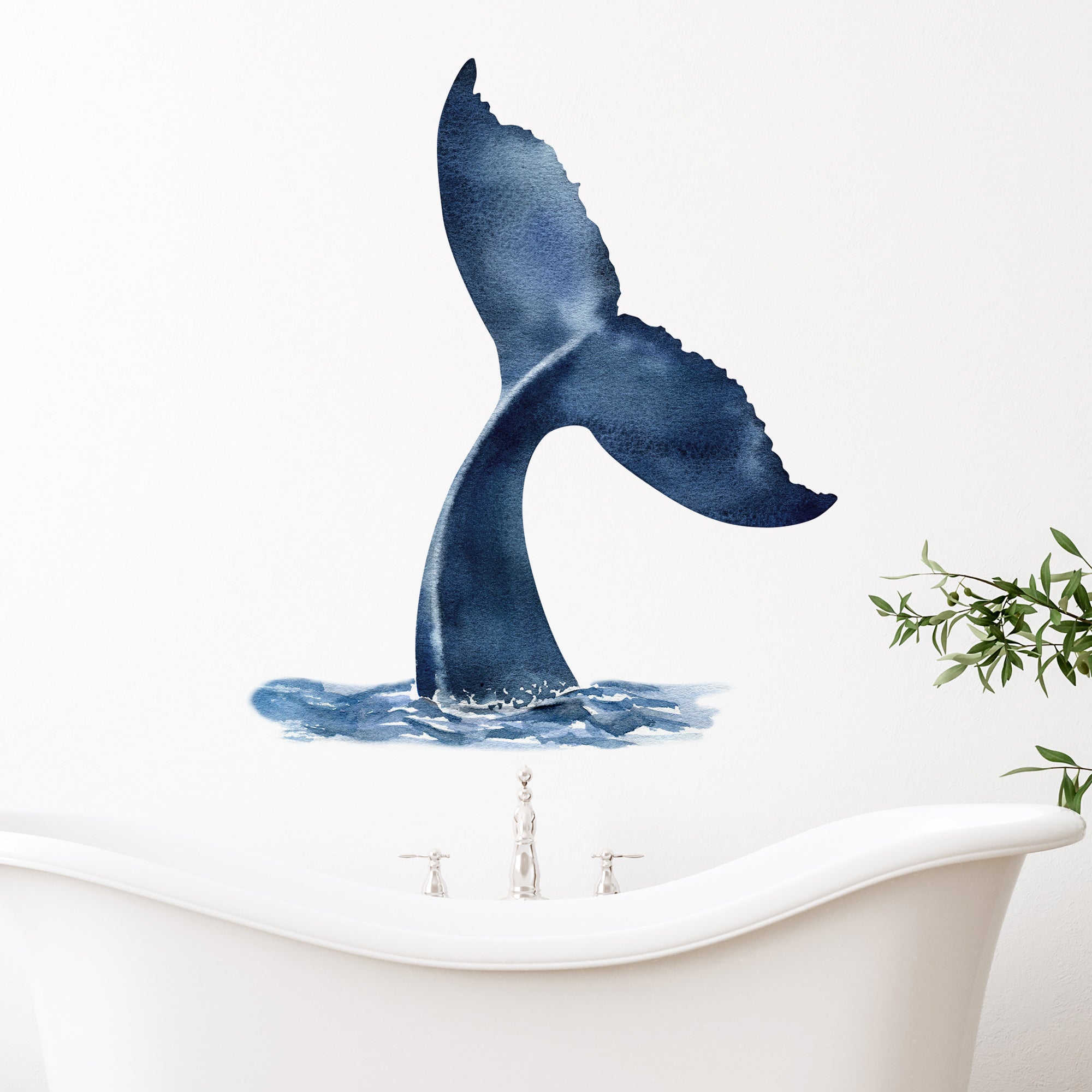 Wandtattoo Walfluke - Ein Hauch von Meer