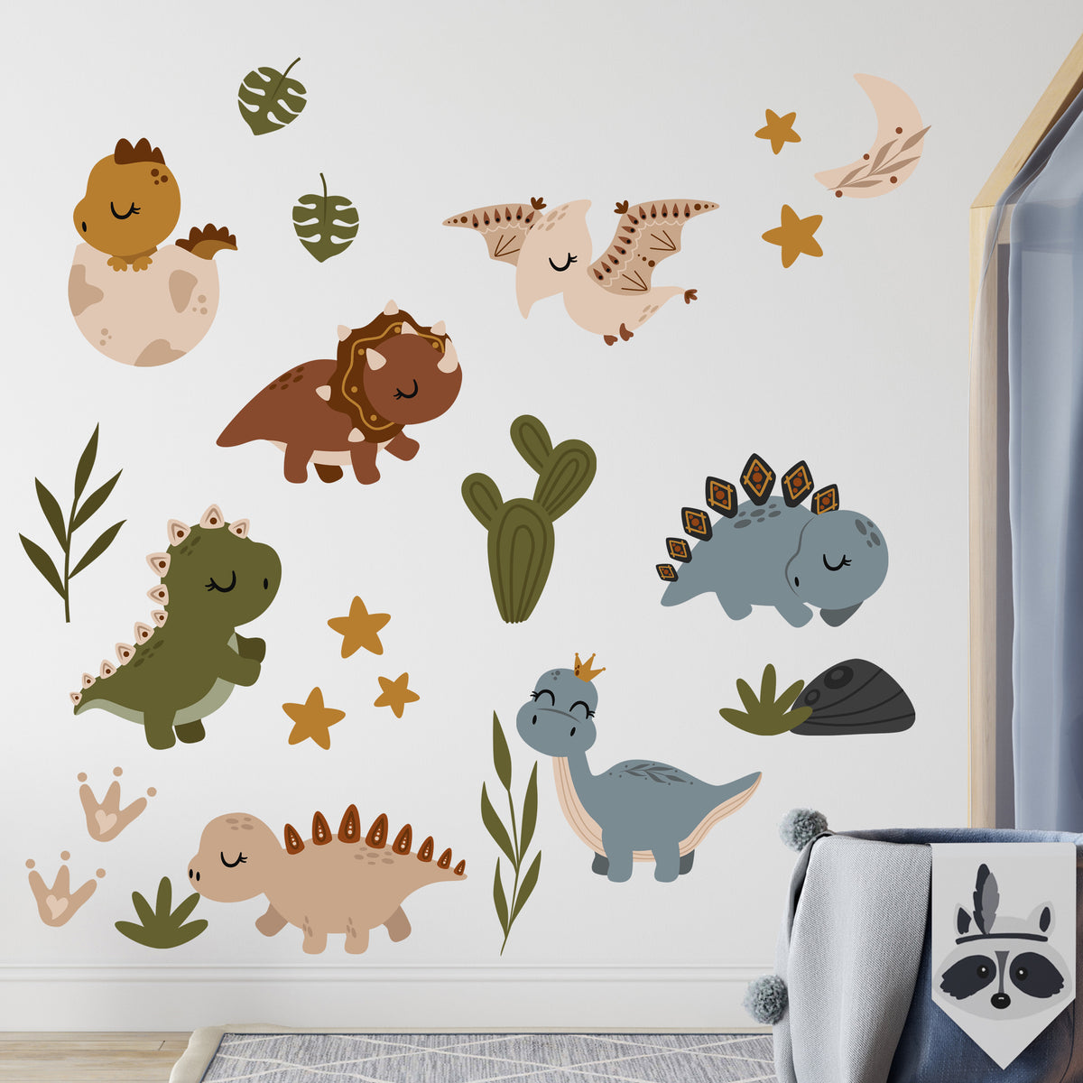 Wandtattoo Dinosaurier