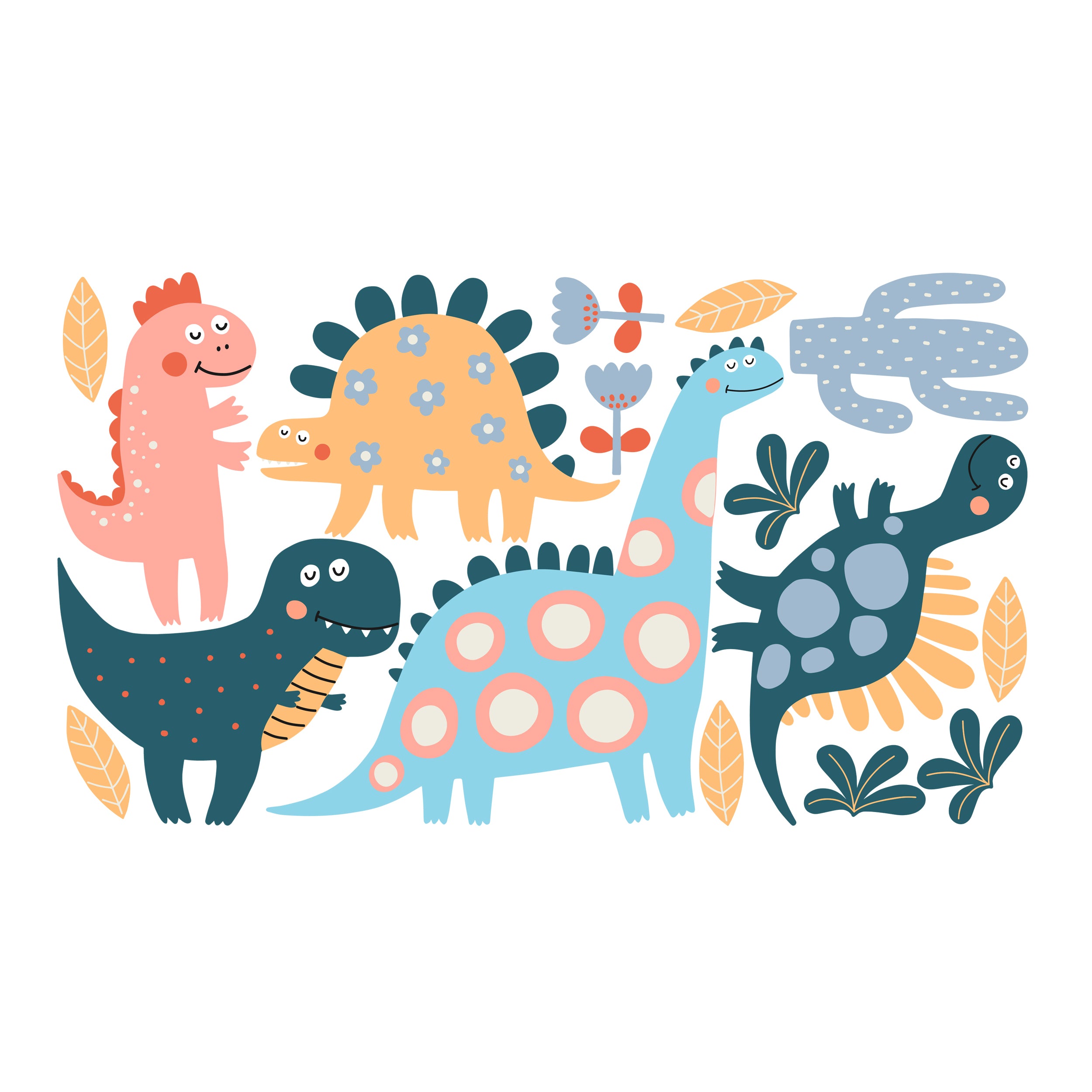 Wandtattoo Dinosaurier
