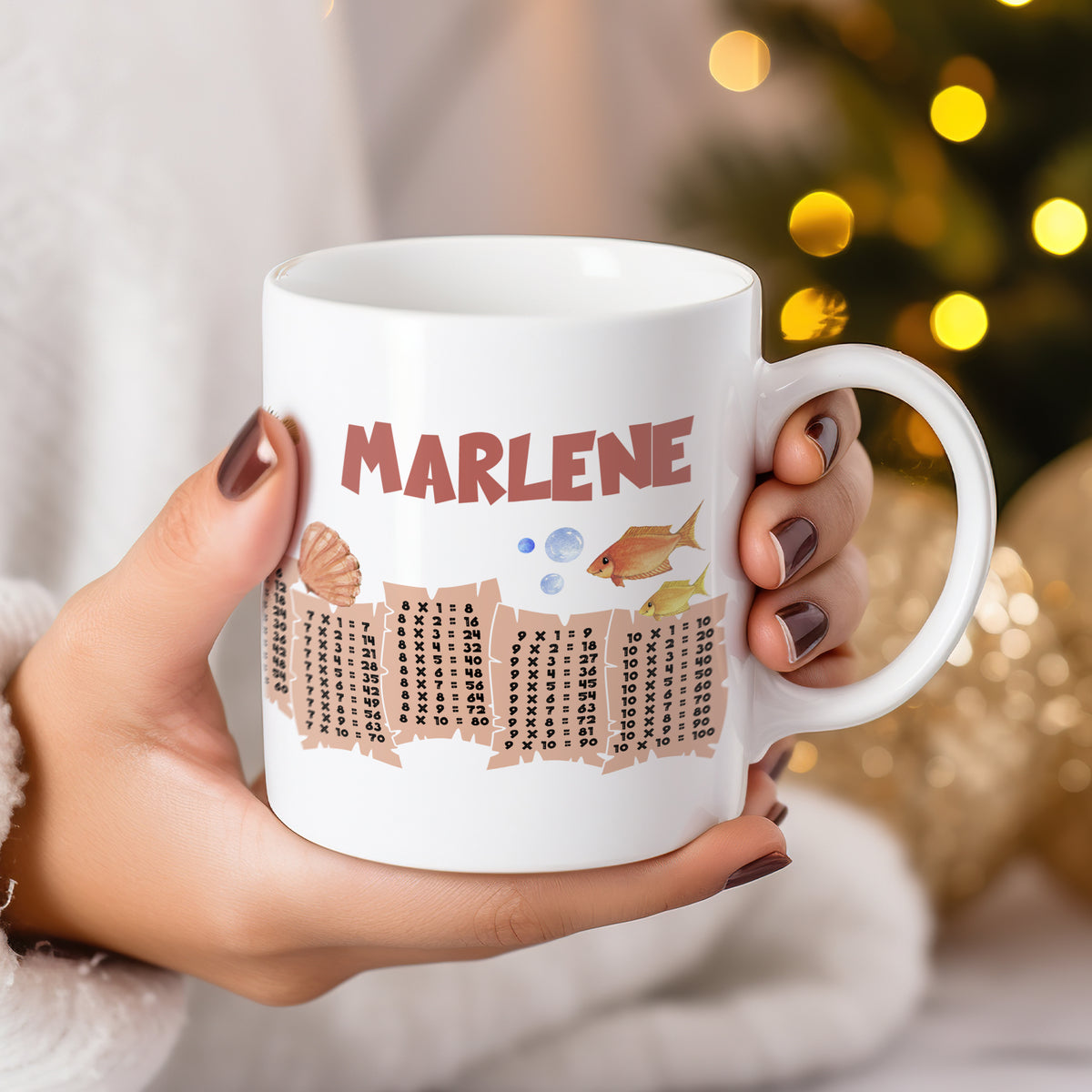 Tasse 1x1 Meerjungfrau
