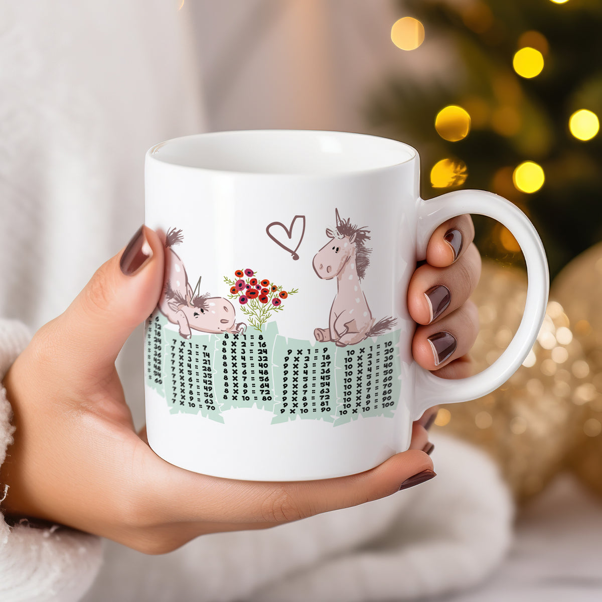 1x1 Tasse Einhorn Freude