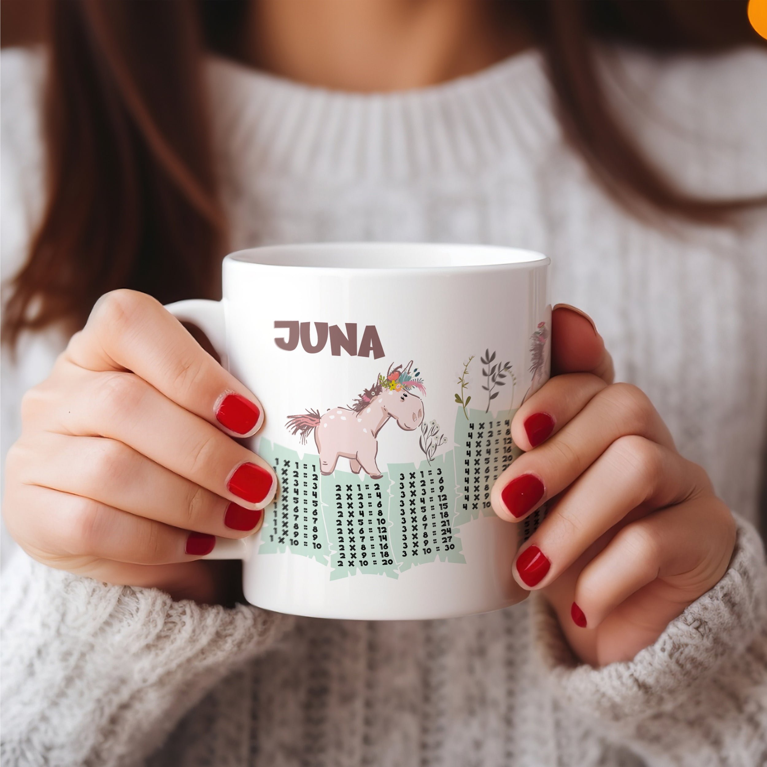 1x1 Tasse Einhorn Freude