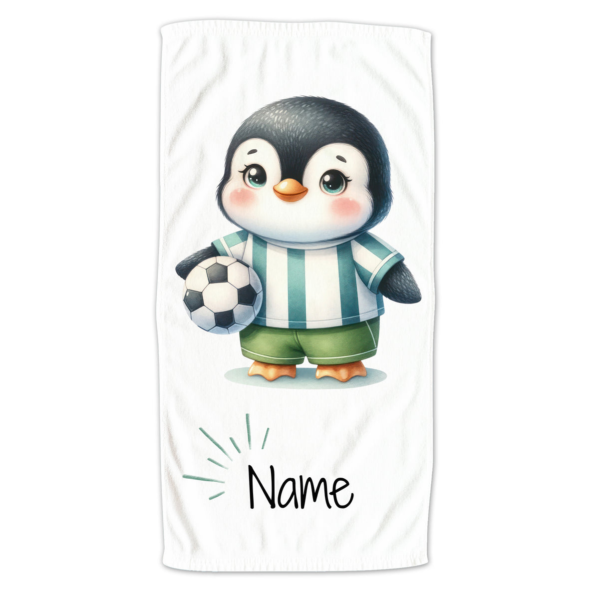 Handtuch mit Pinguin